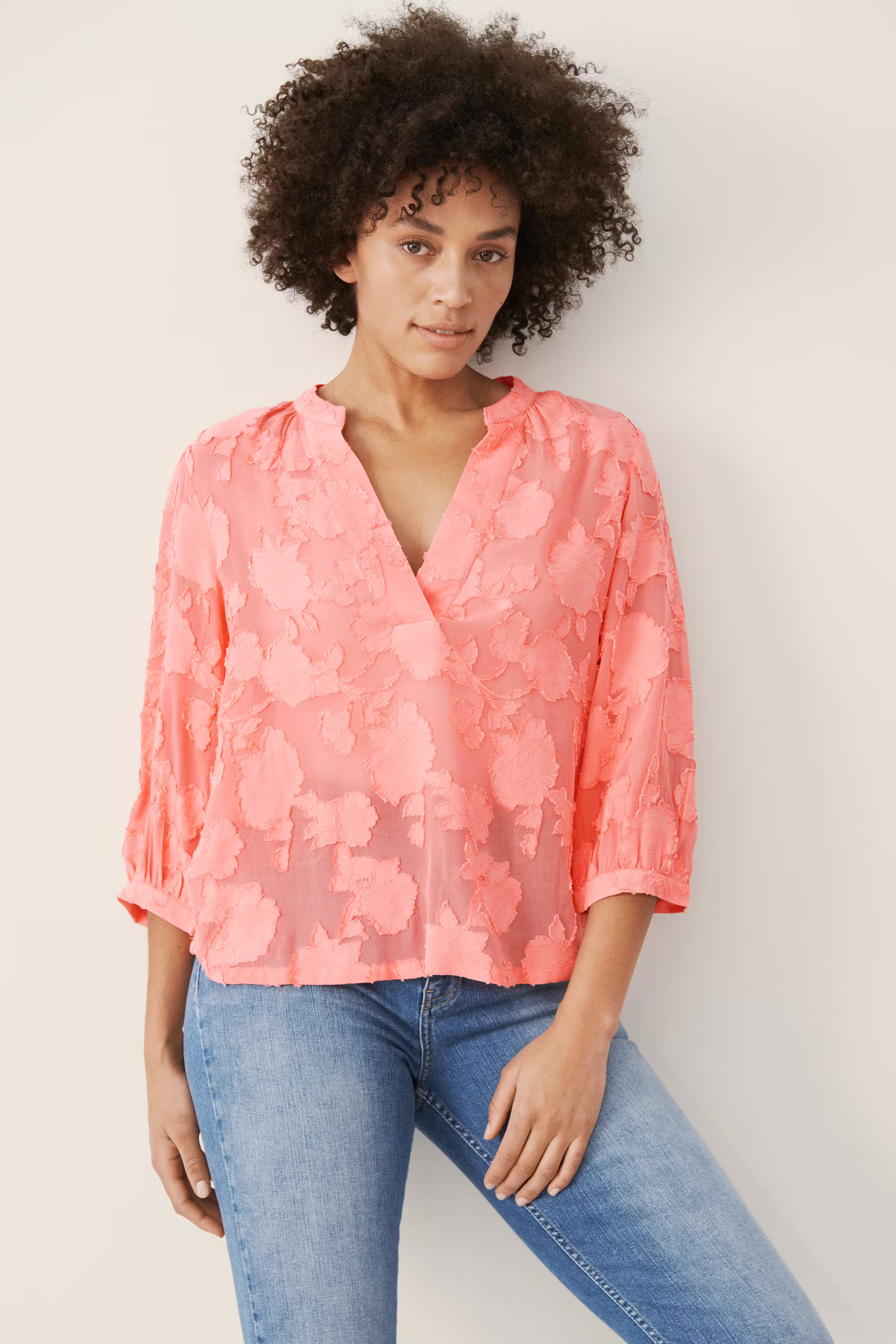 HeidrunPW Blouse with long sleeve LOOKBOOK FRONT 30305928-161626