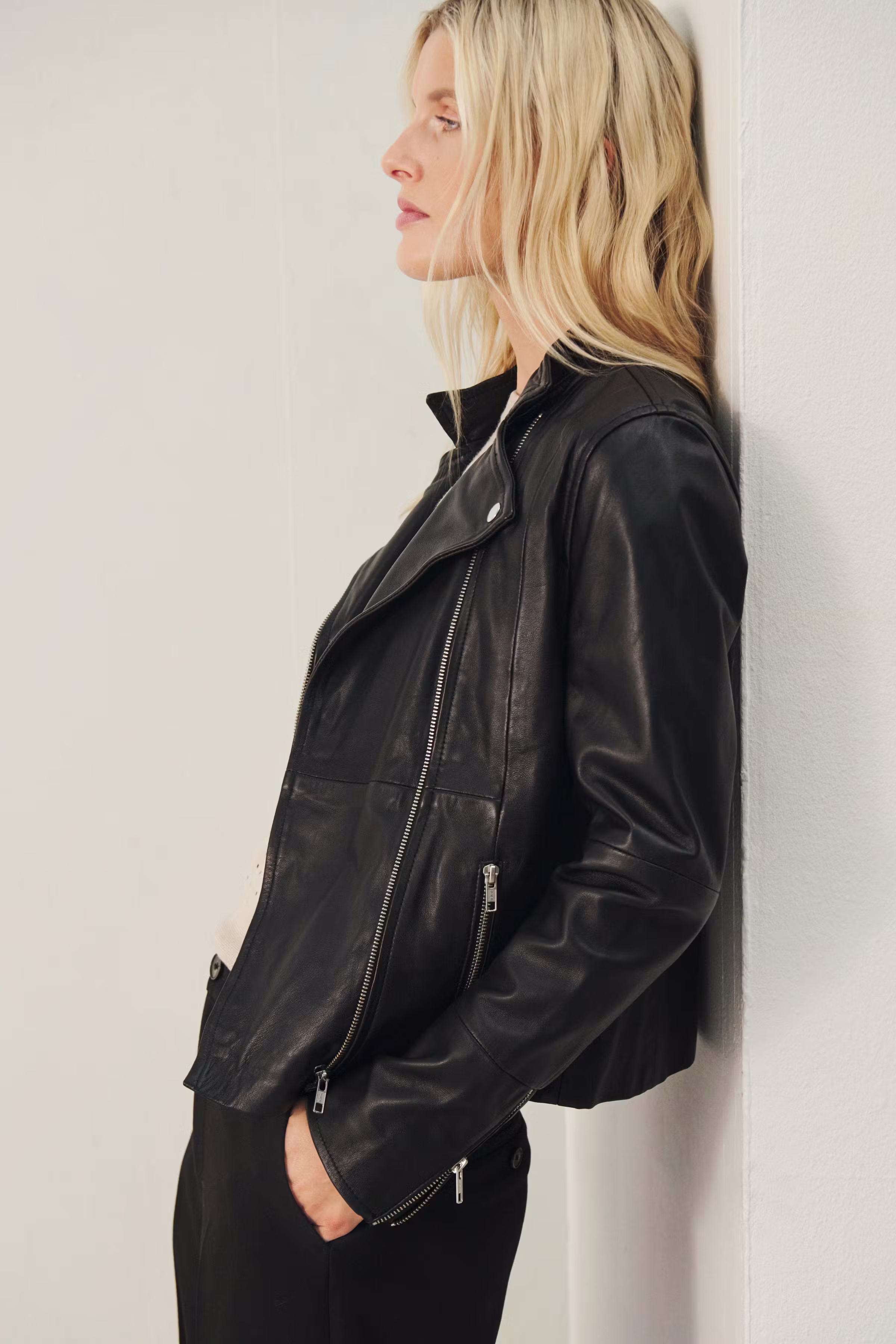 FrancesPW Leather jacket LOCATION NONE 30305718-194008