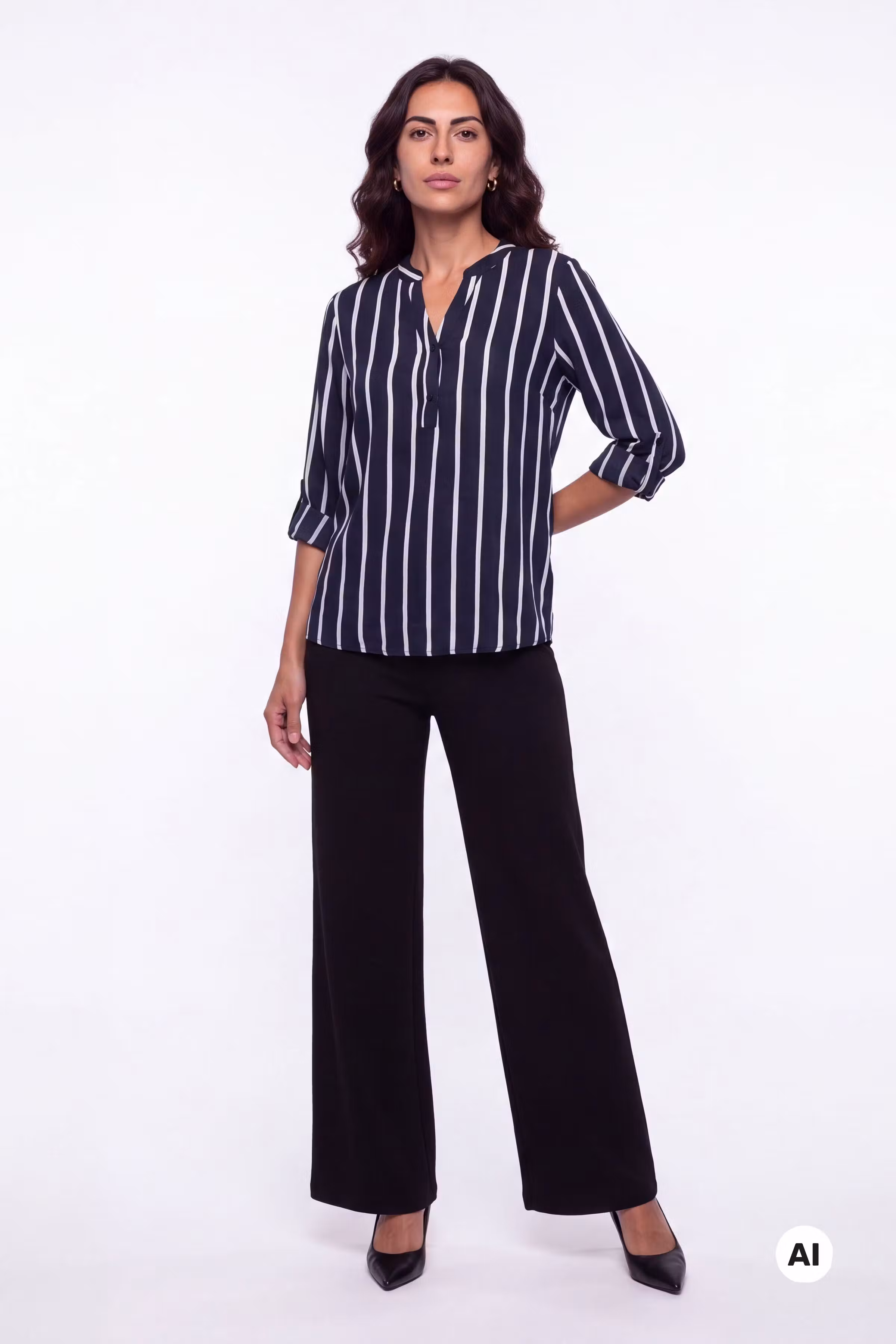 KAstridy Bluse LOOKBOOK FRONT 10504279-52737