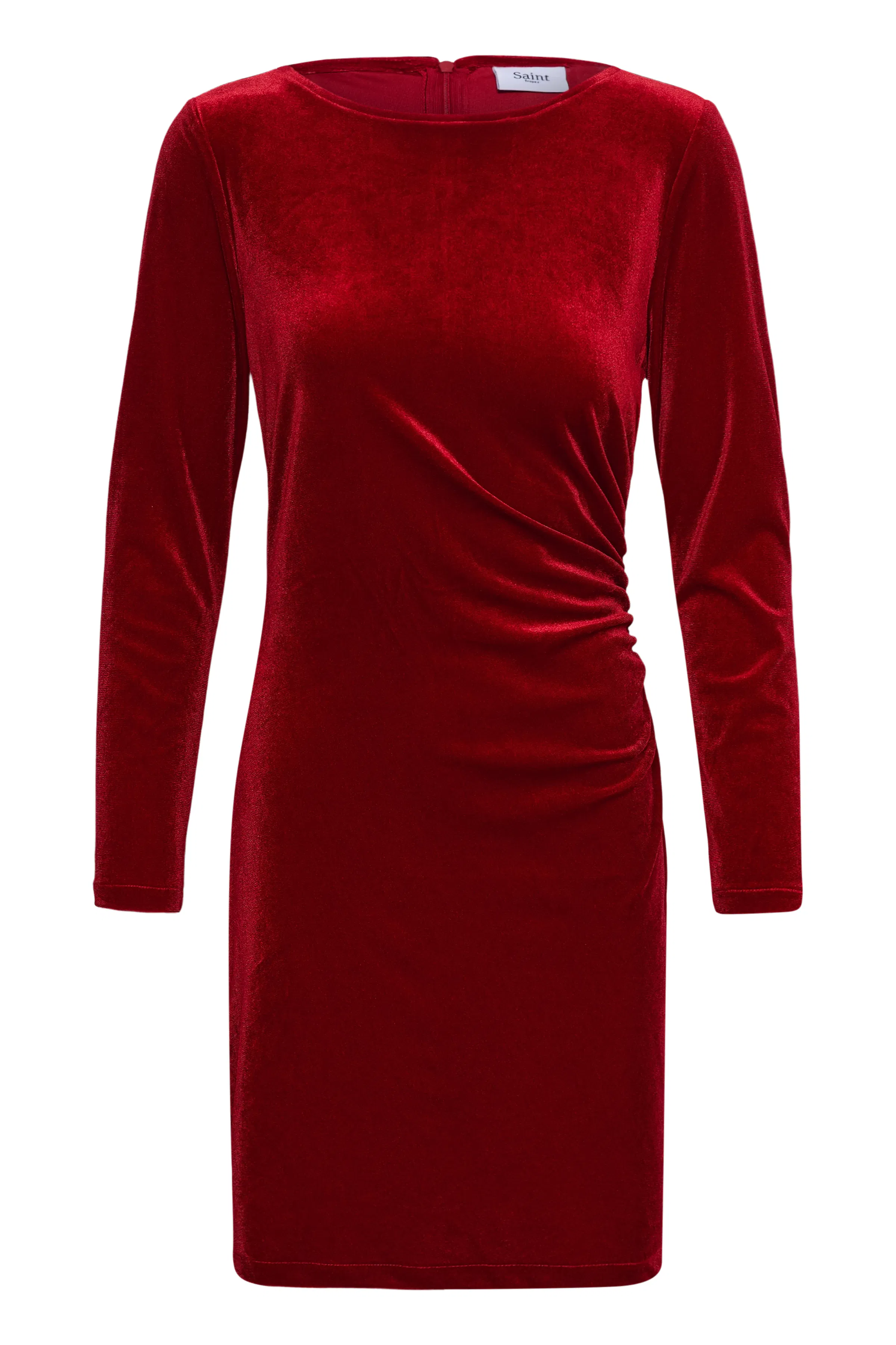 MaryannSZ Velours Jurk PACK FRONT 30515017-191875