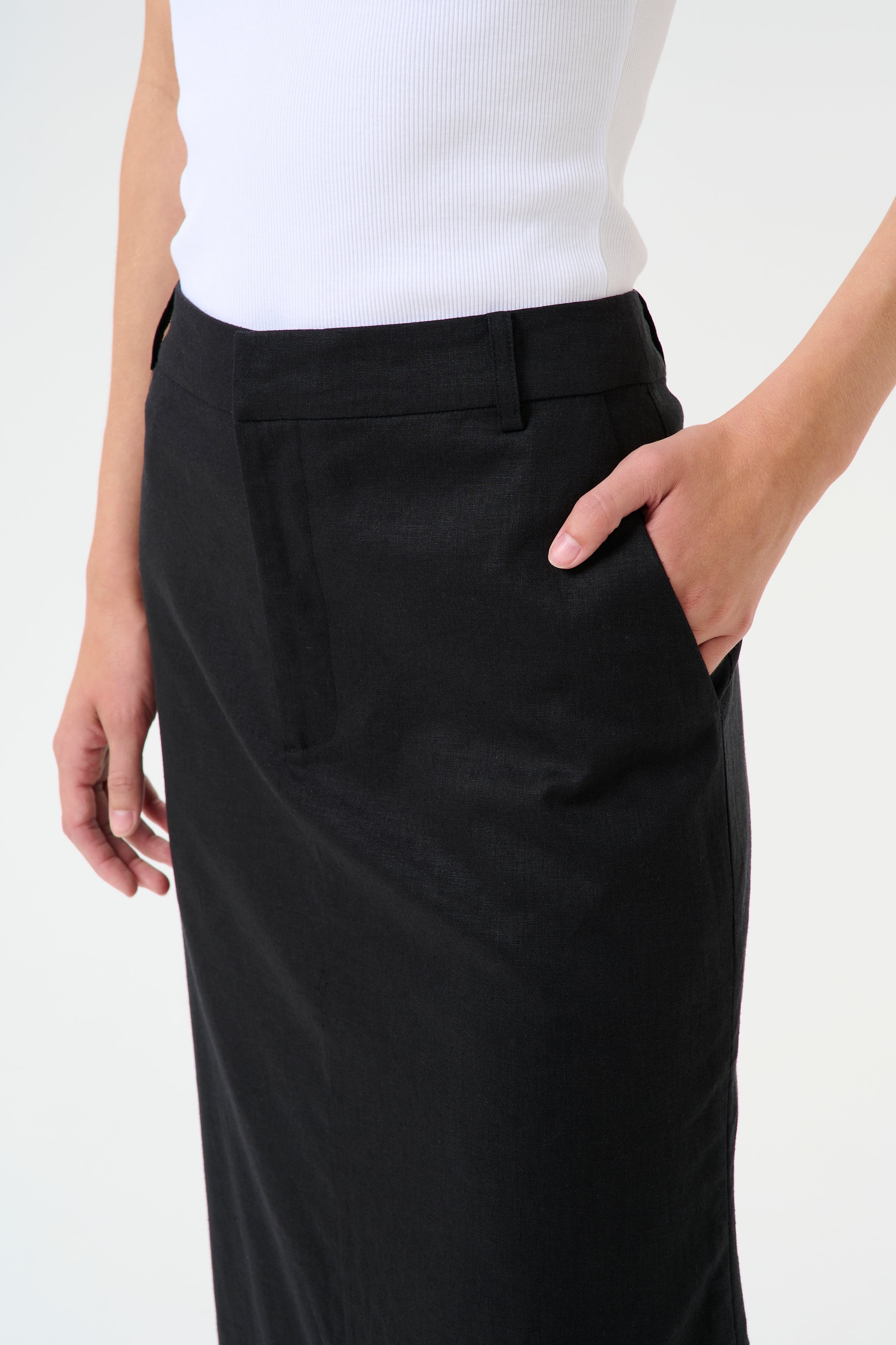 GZizza Leinen Rock LOOKBOOK DETAIL 10910283-100017