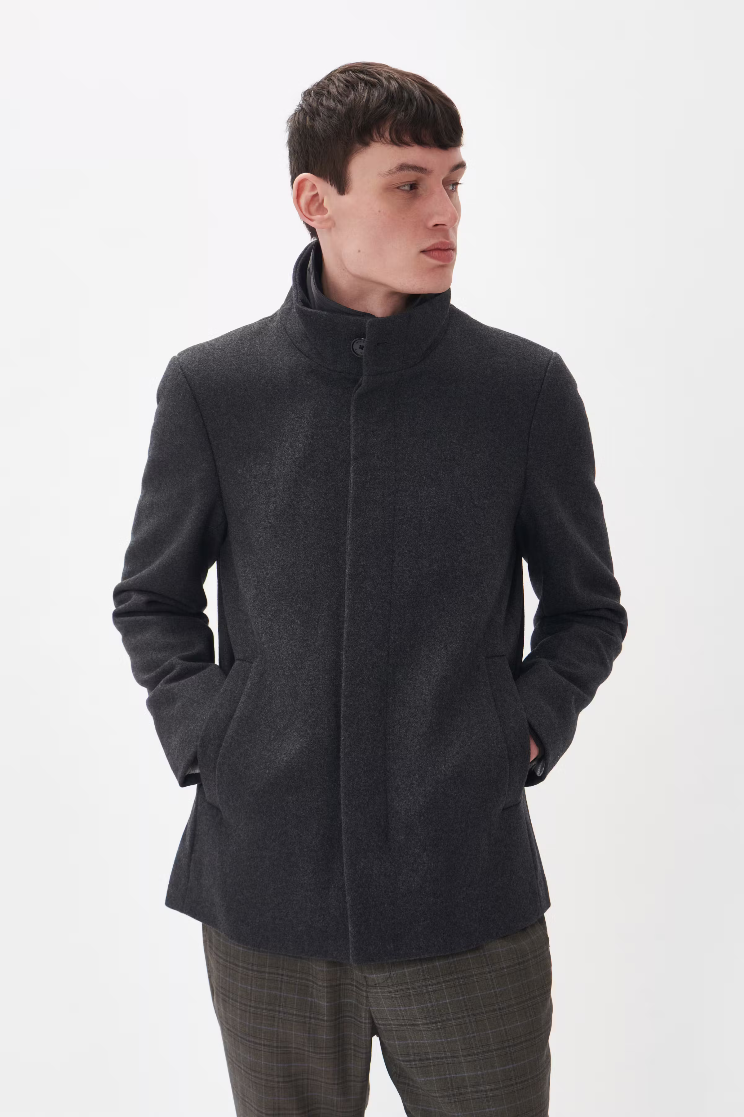 MAharvey Kort Jakke LOOKBOOK FRONT 30204813-300271