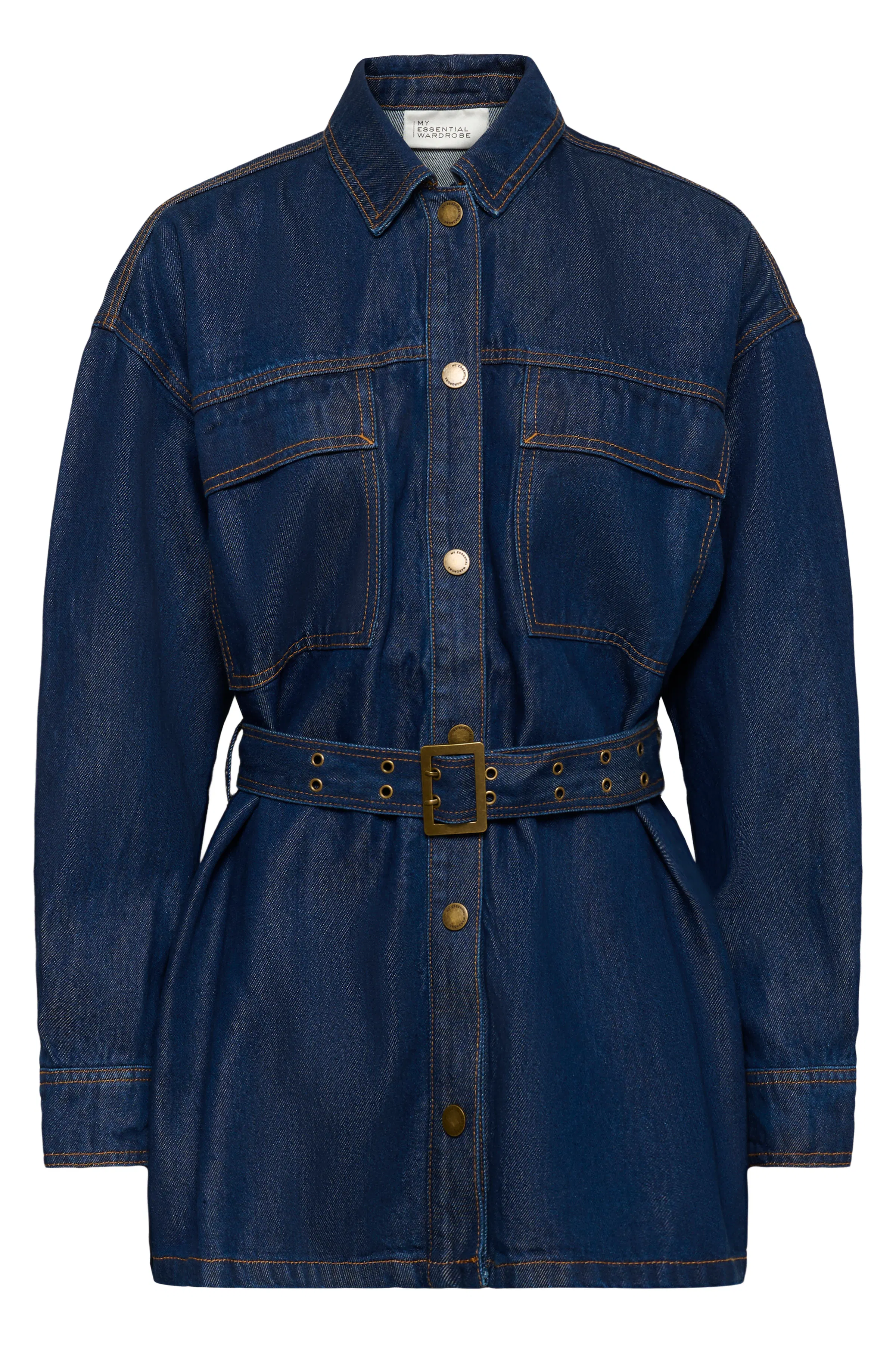 MWNessie Denimskjorta PACK FRONT 10705491-100067