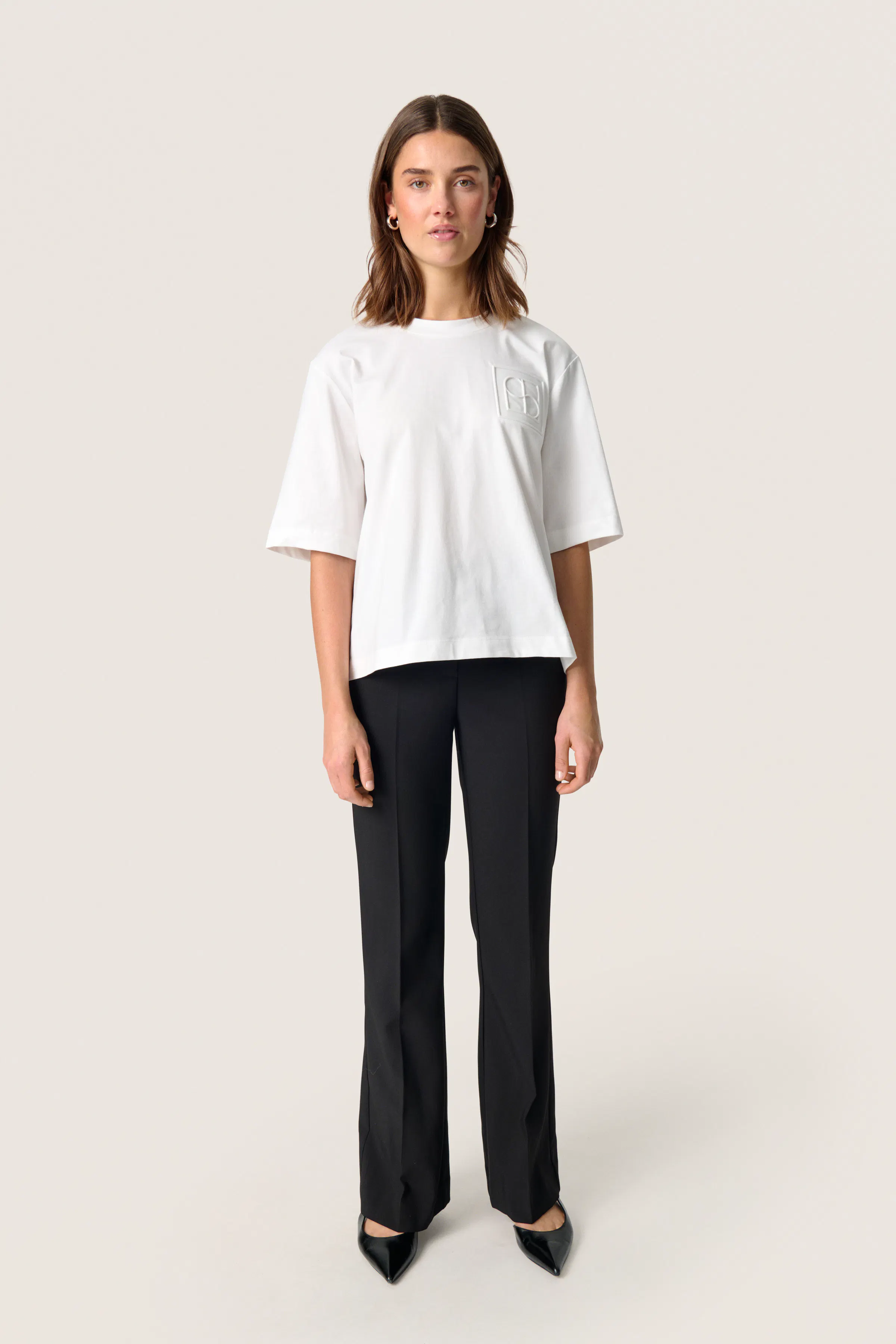 SLJina T-shirt LOOKBOOK FRONT 30408510-111001