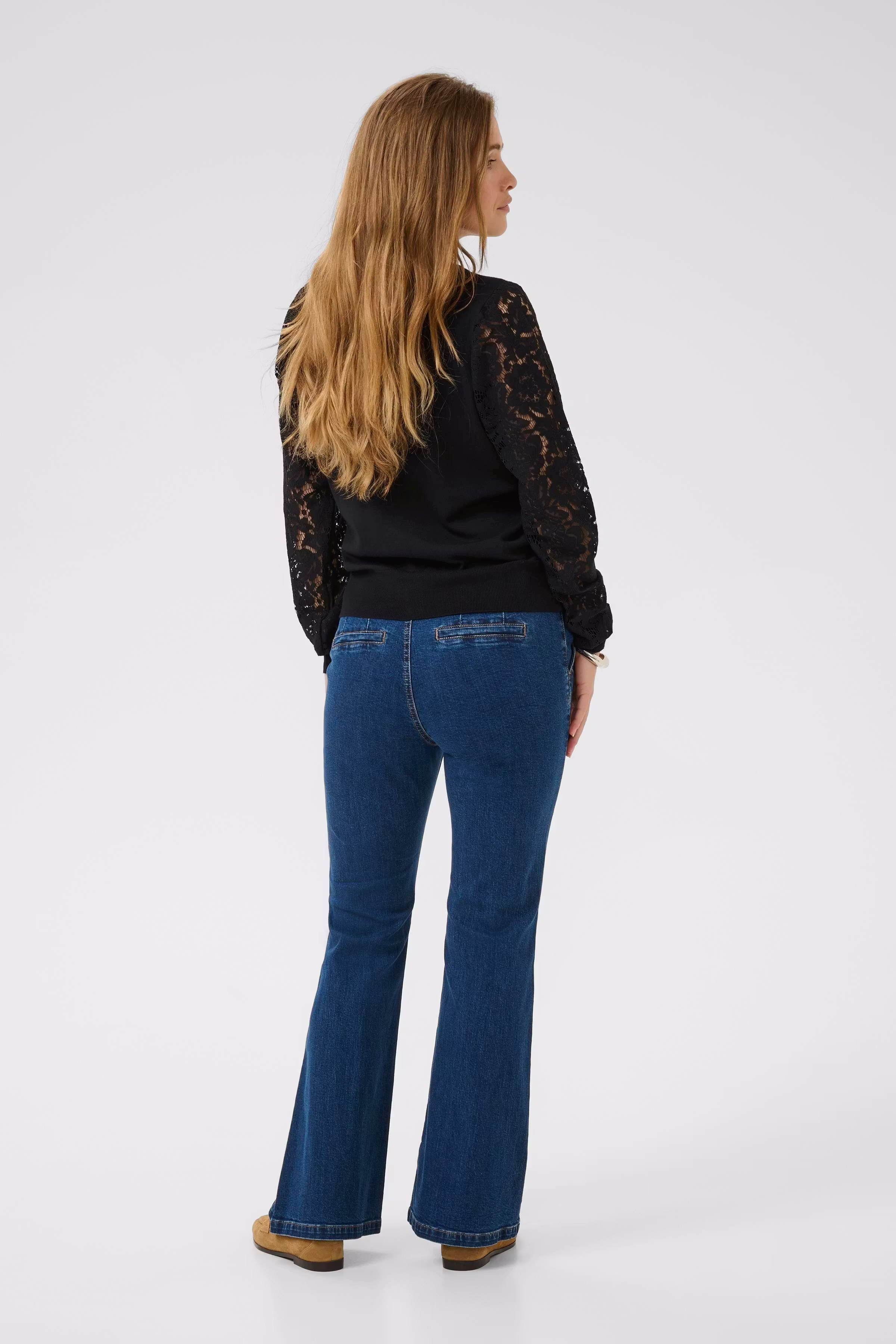 CUannemarie Cardigan mit Spitze LOOKBOOK BACK 50107185-500012