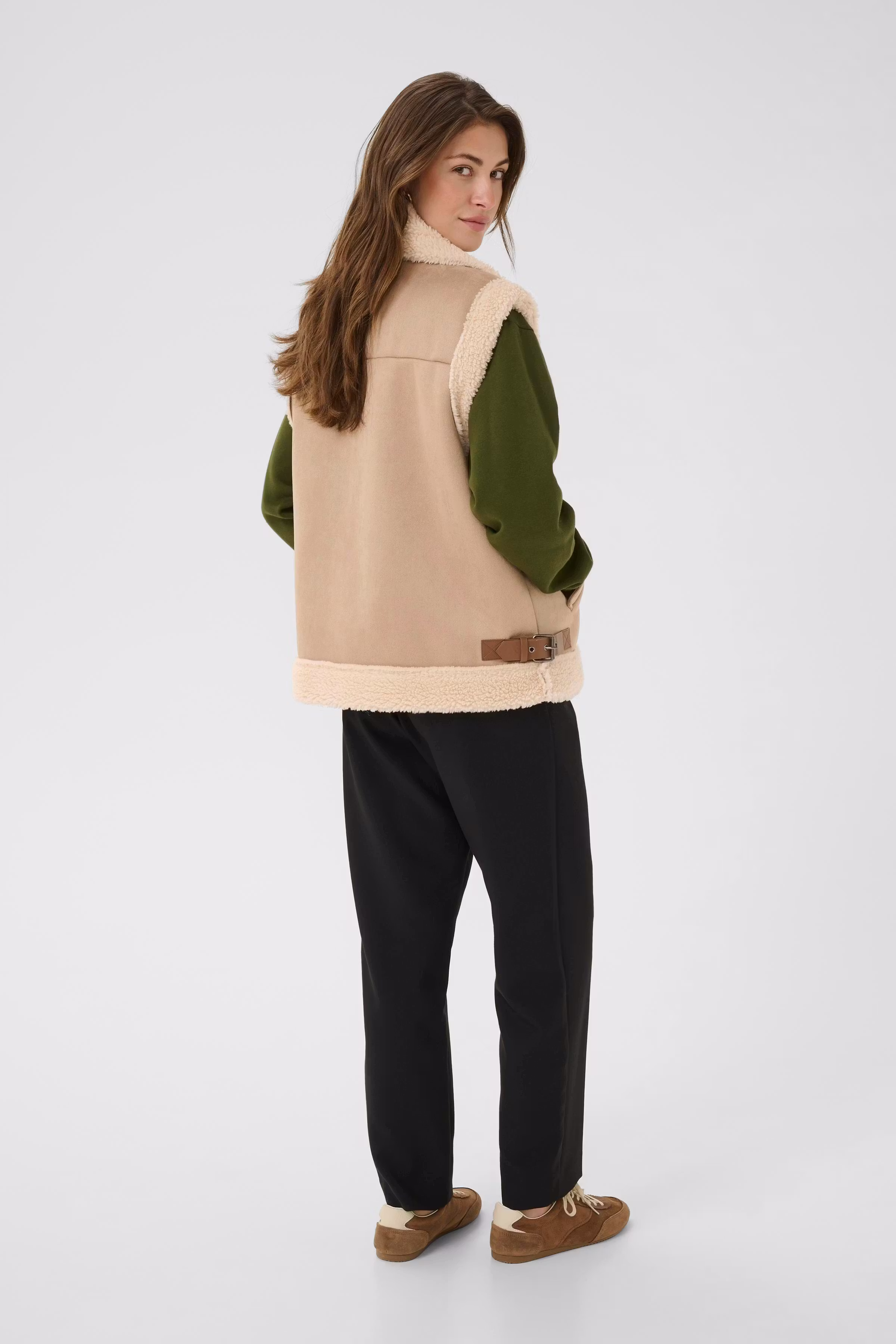 CRUma Varm vest LOOKBOOK BACK 10614264-161407