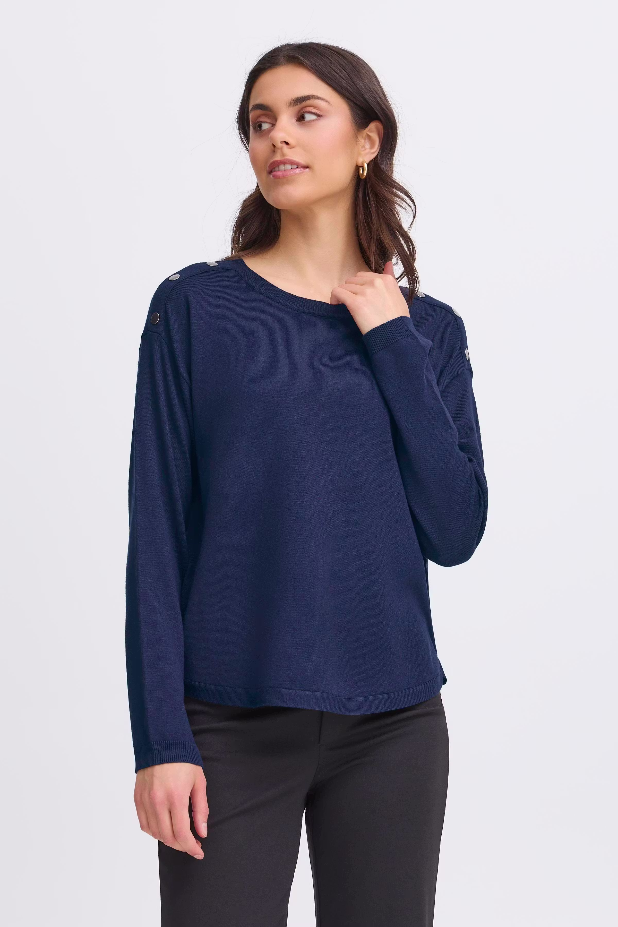 FRZUBASIC Pullover LOOKBOOK FRONT 20614325-193923