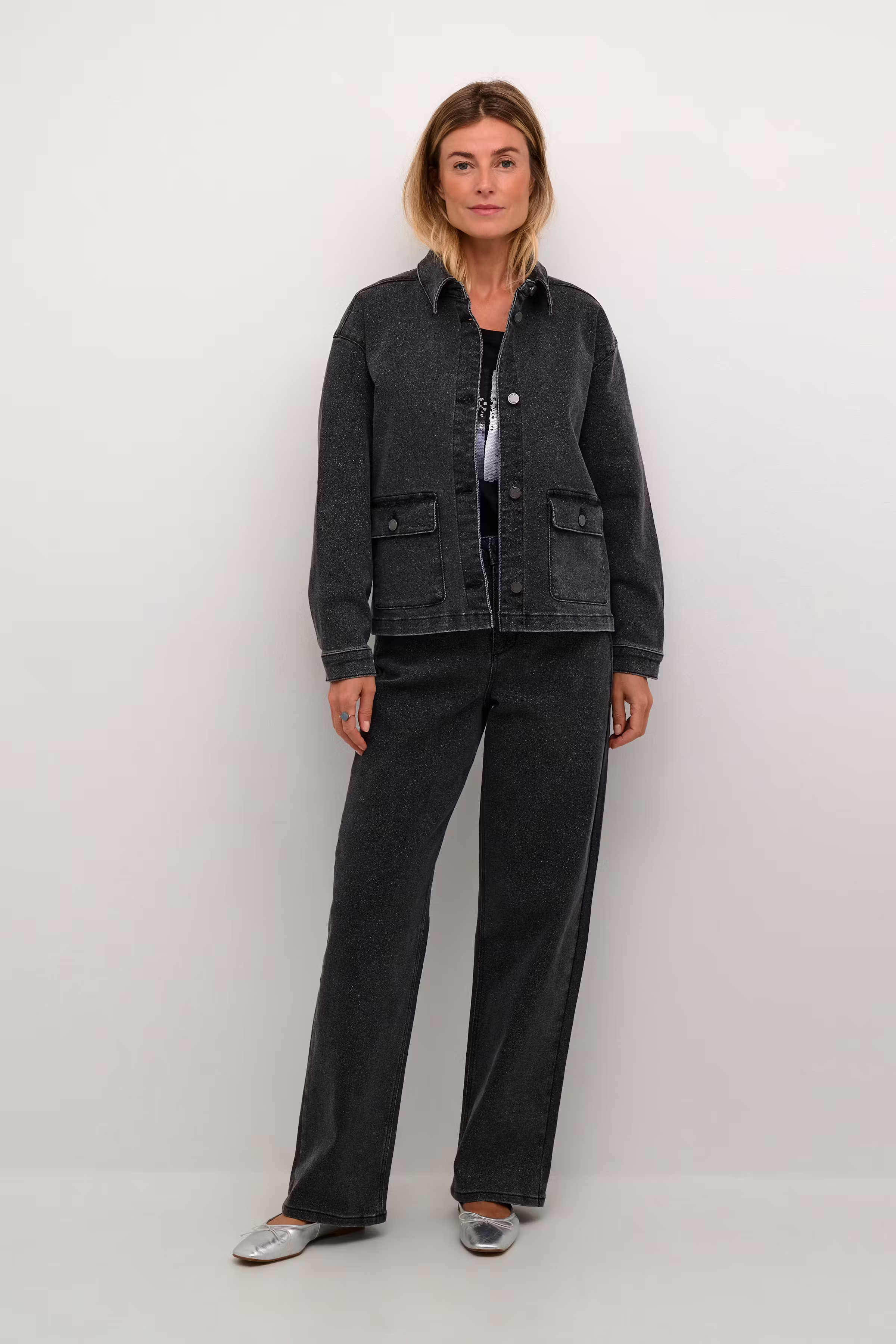 CRTrish Veste en jean LOOKBOOK FRONT 10613150-106599