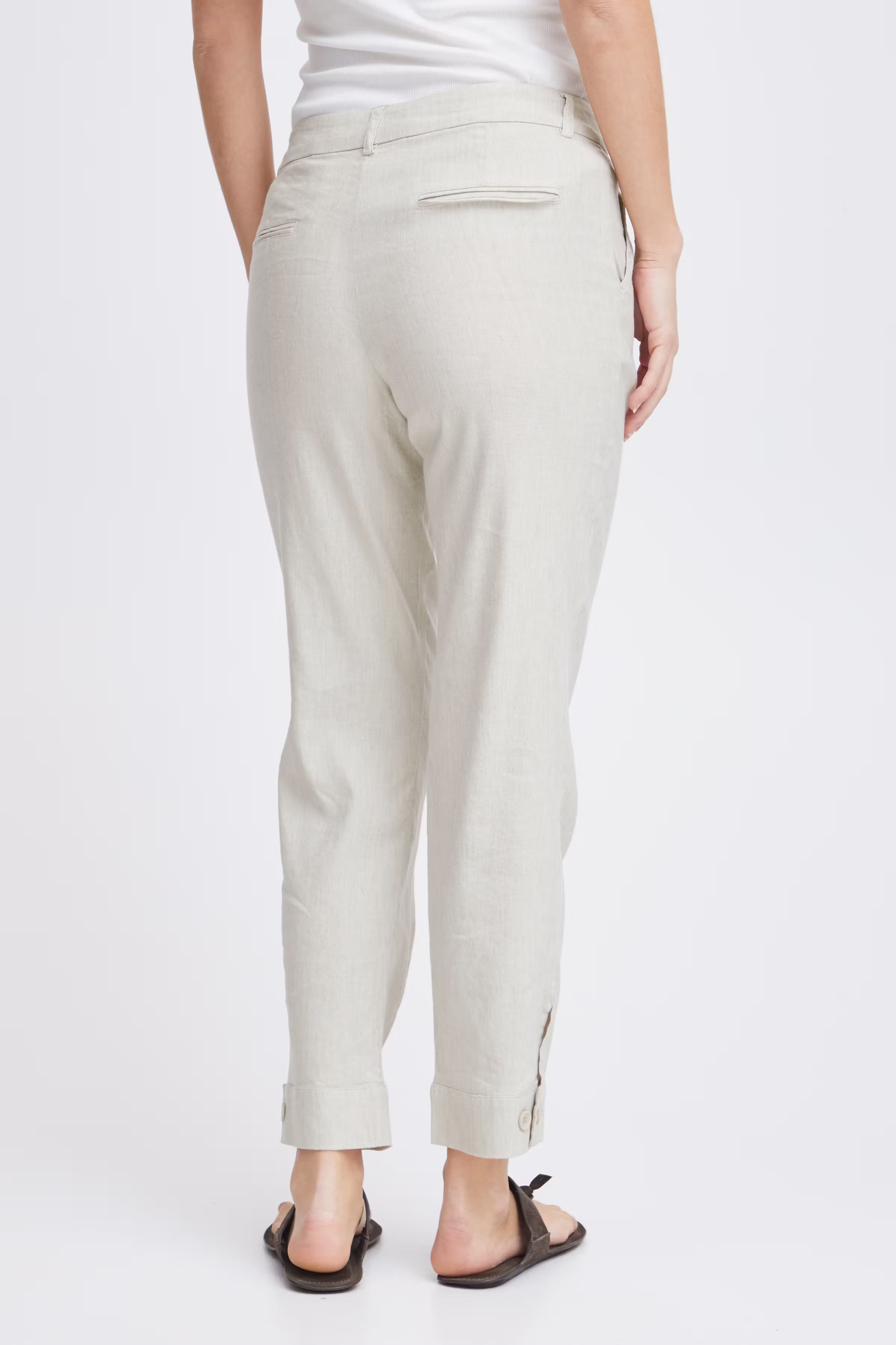 PZLUCA High Waist Trousers LOOKBOOK BACK 50207379-1309071