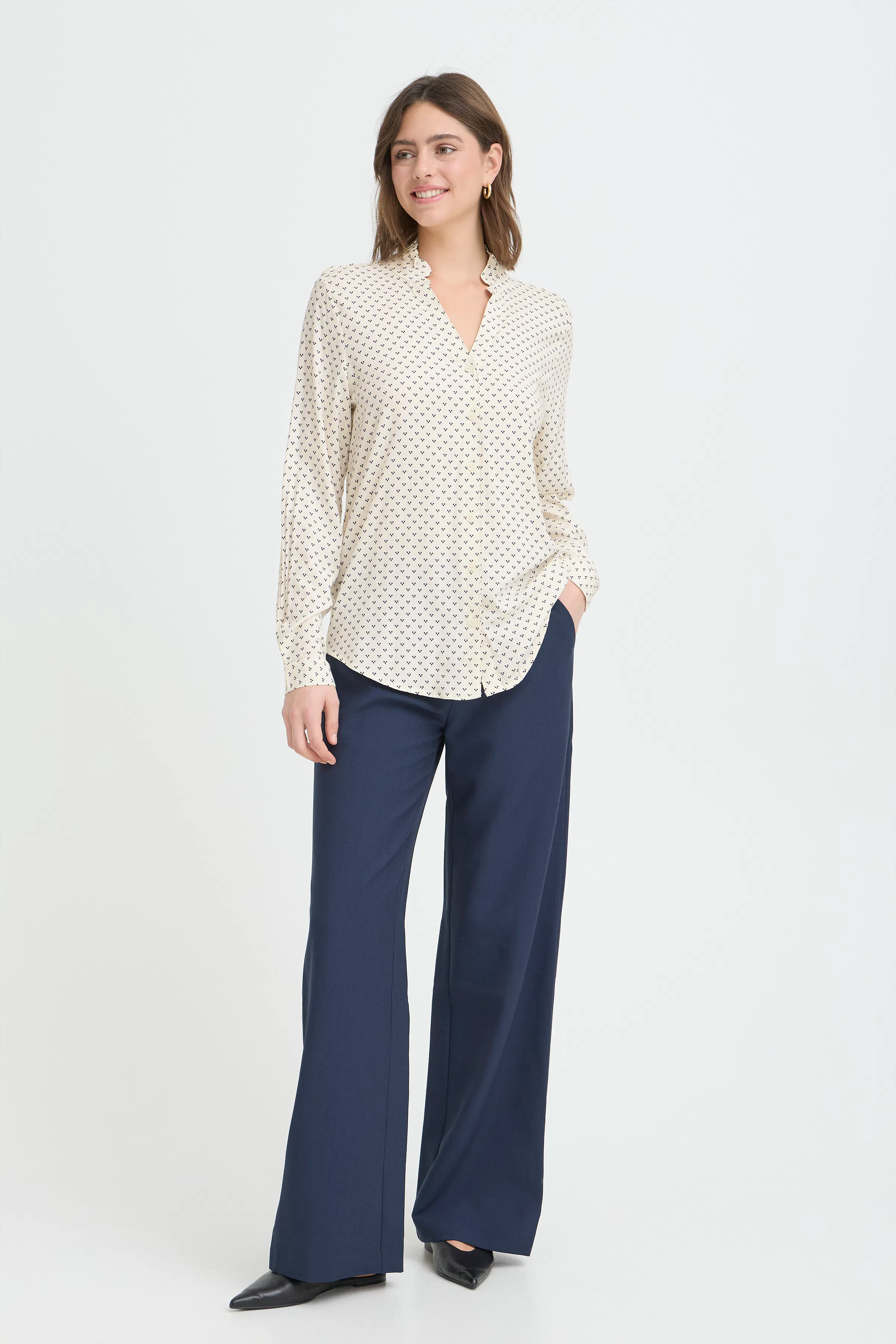 FRJUSTINE Skjorte LOOKBOOK FRONT 20617410-900008231