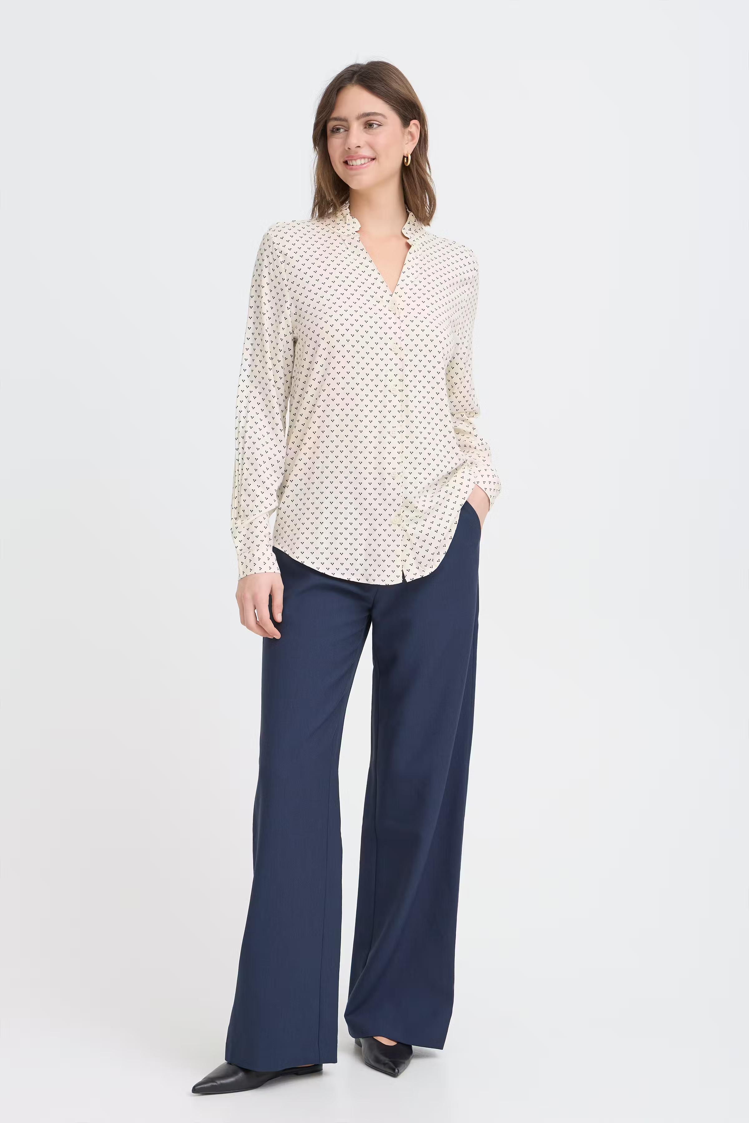 FRJUSTINE Skjorte LOOKBOOK FRONT 20617410-900008231