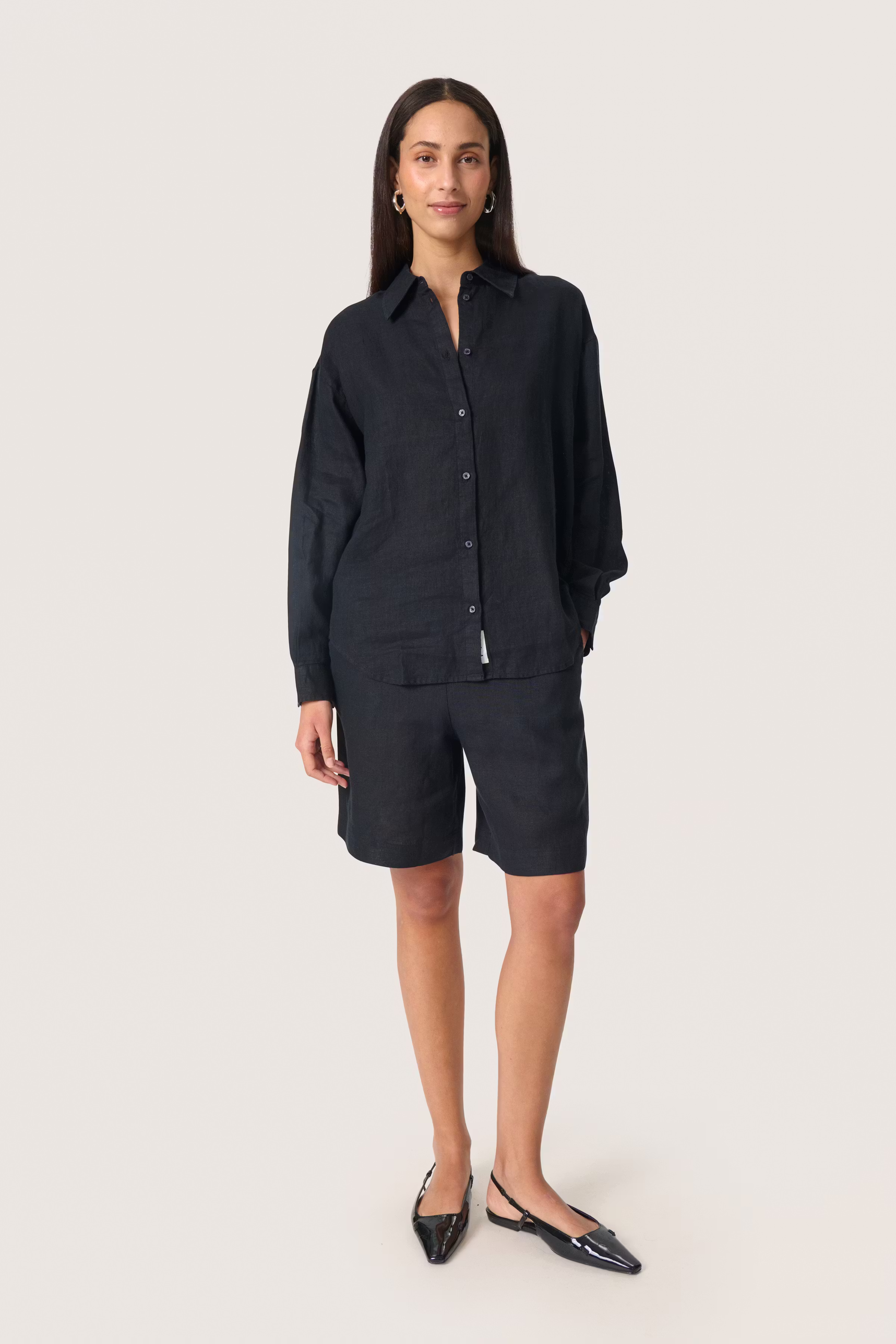 SLCelian Linne Skjorta LOOKBOOK FRONT 30408214-194008
