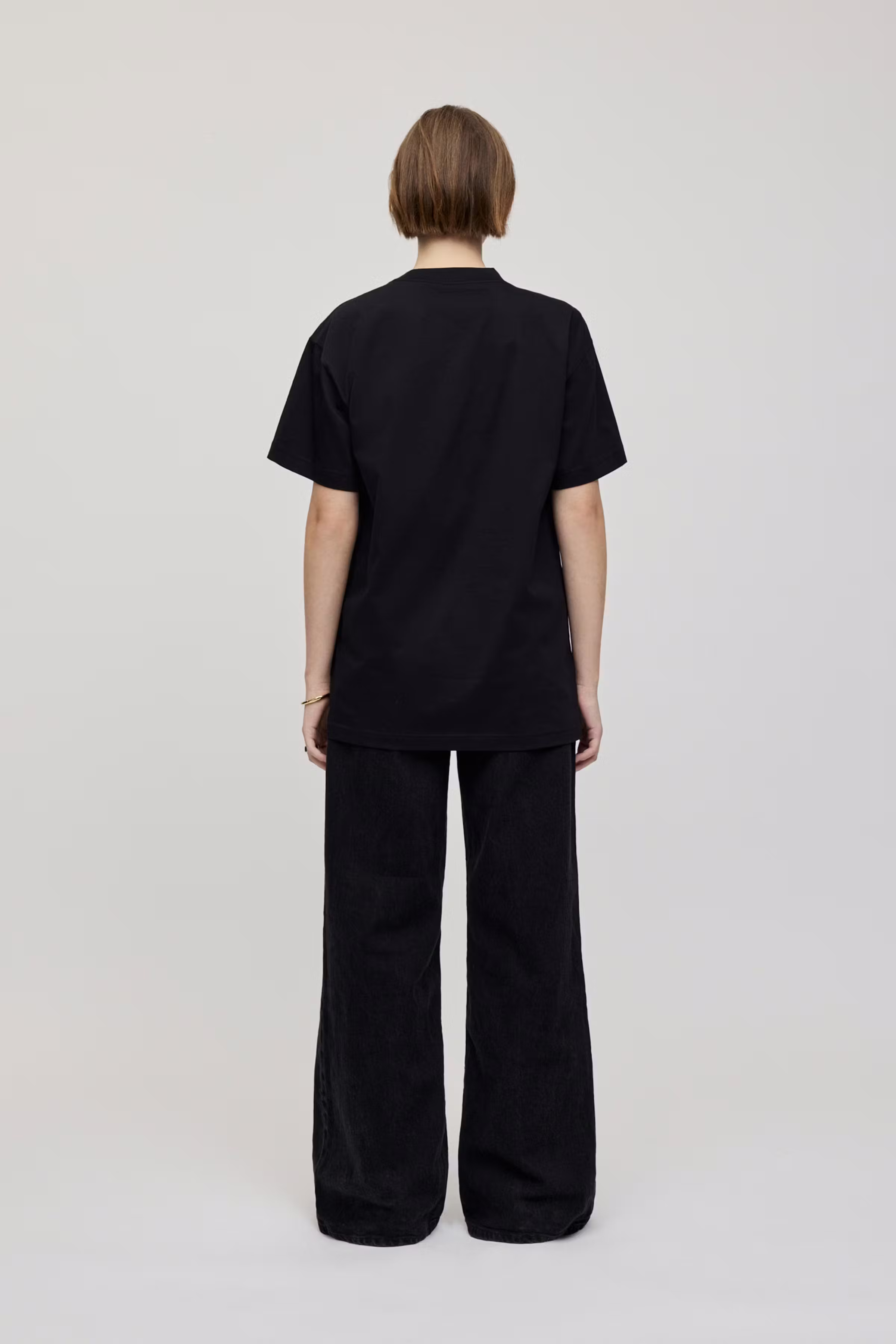 KYLA T-shirt LOOKBOOK BACK 30600547-BK999