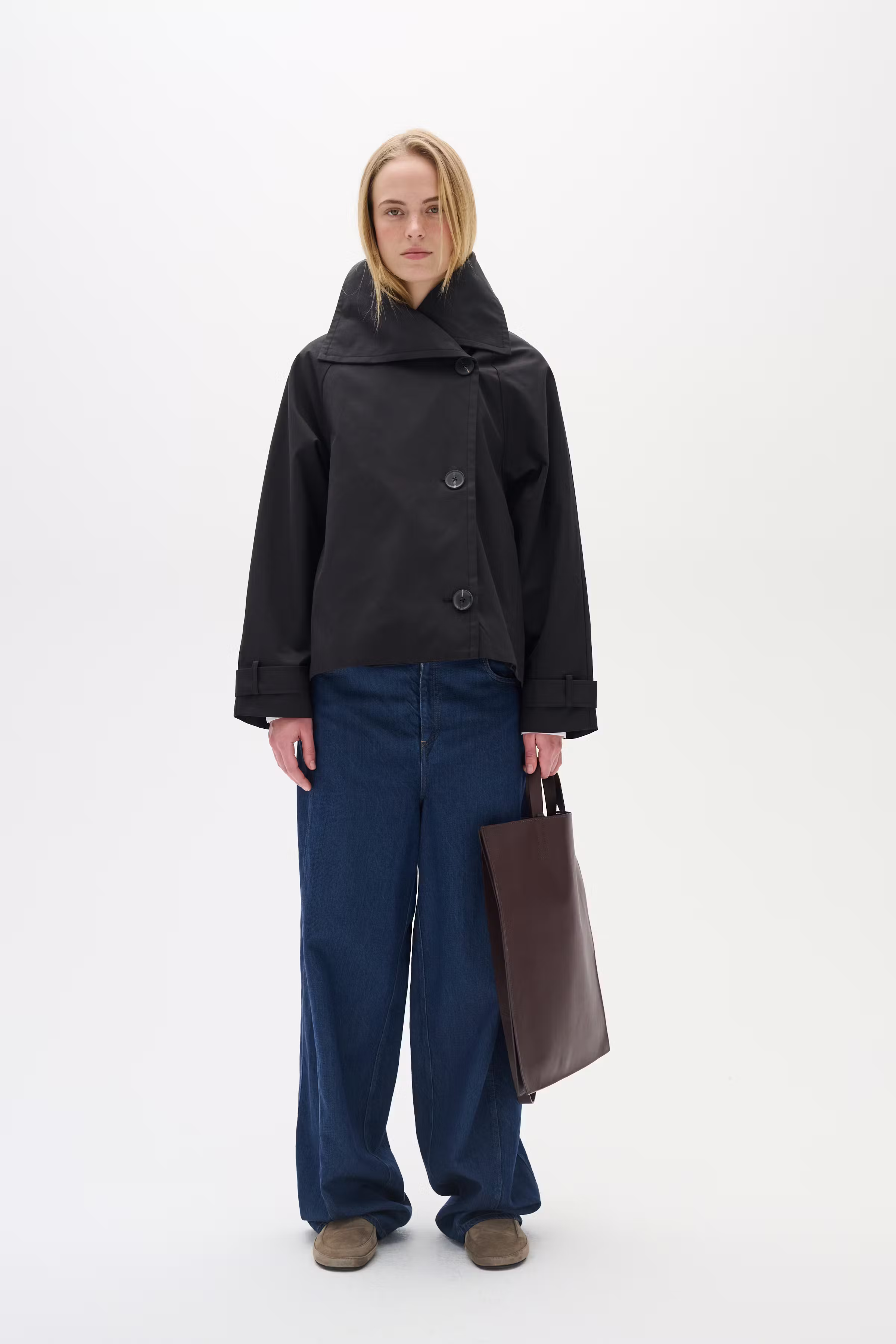 MazieIW Perry kort frakke LOOKBOOK FRONT 30109945-194008