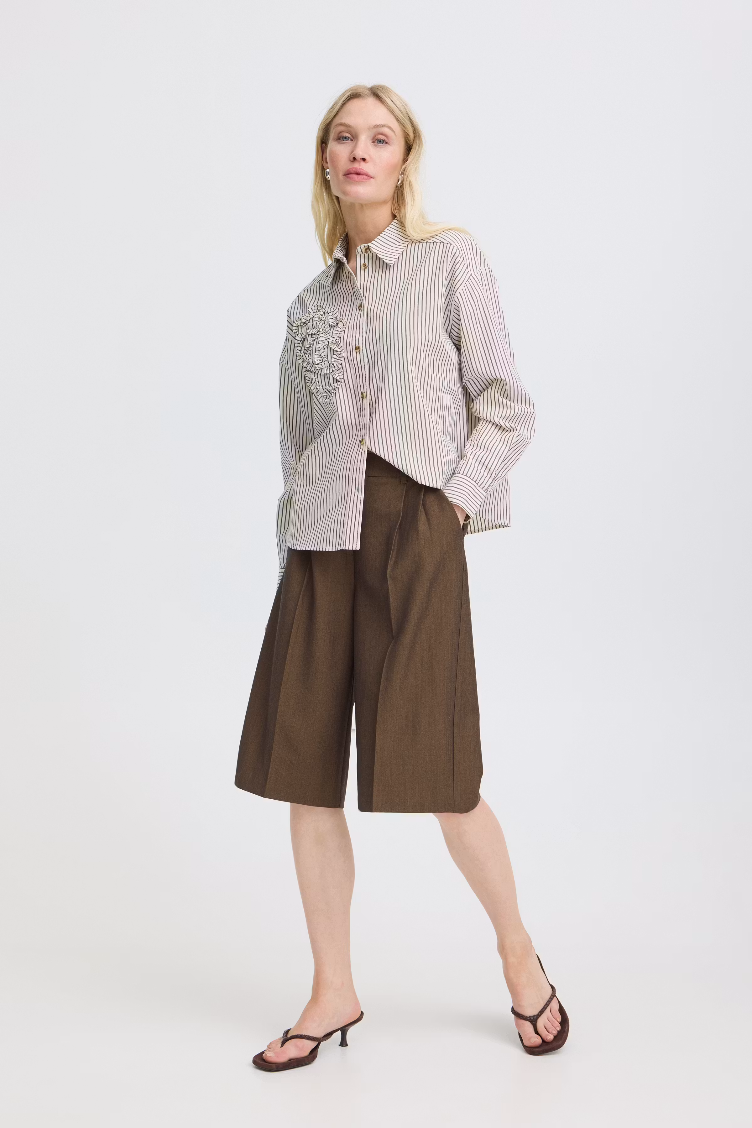 BYDANTA Bermuda shorts LOOKBOOK FRONT 20819323-1809281