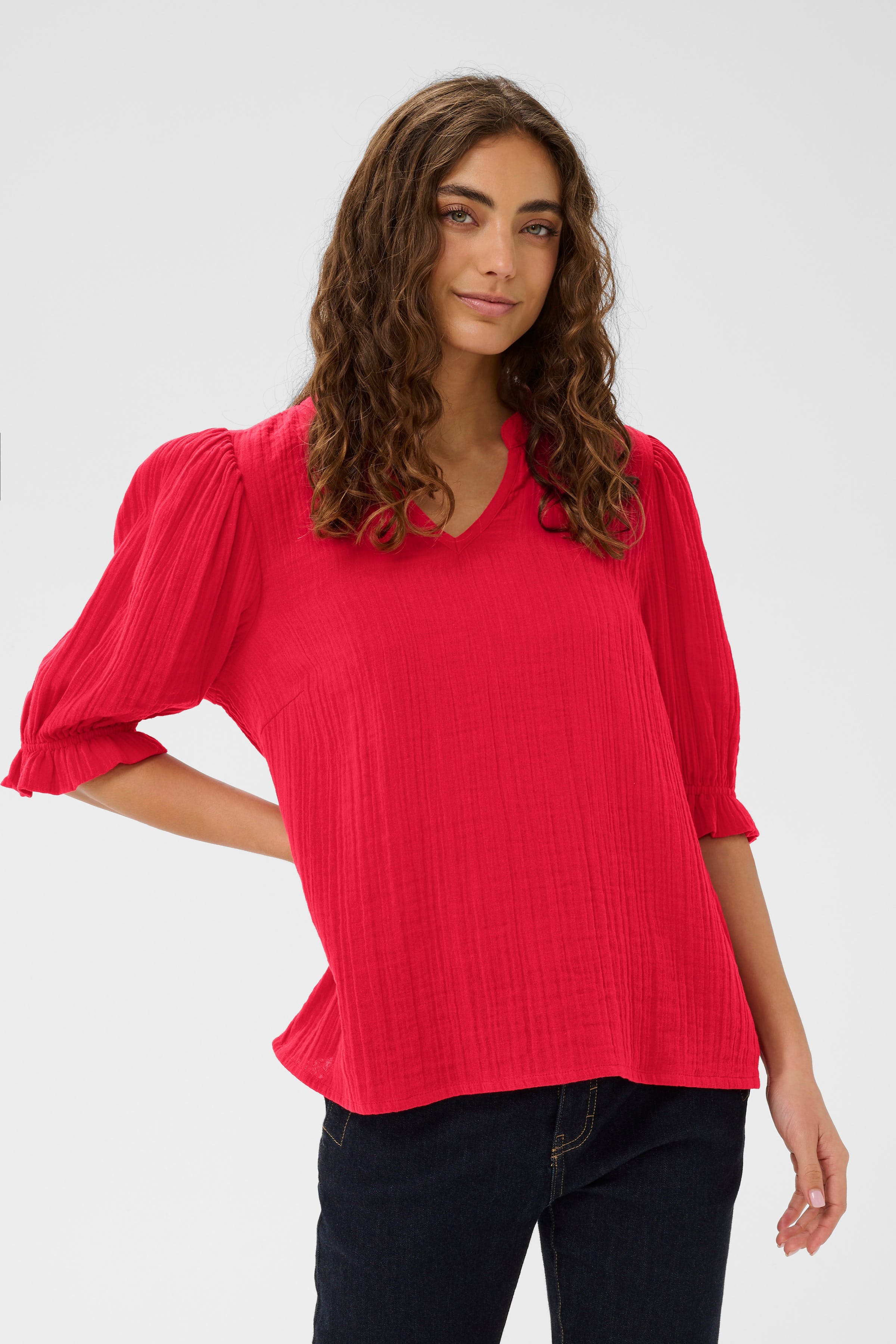 CUtala Bluse LOOKBOOK FRONT 50113071-191763