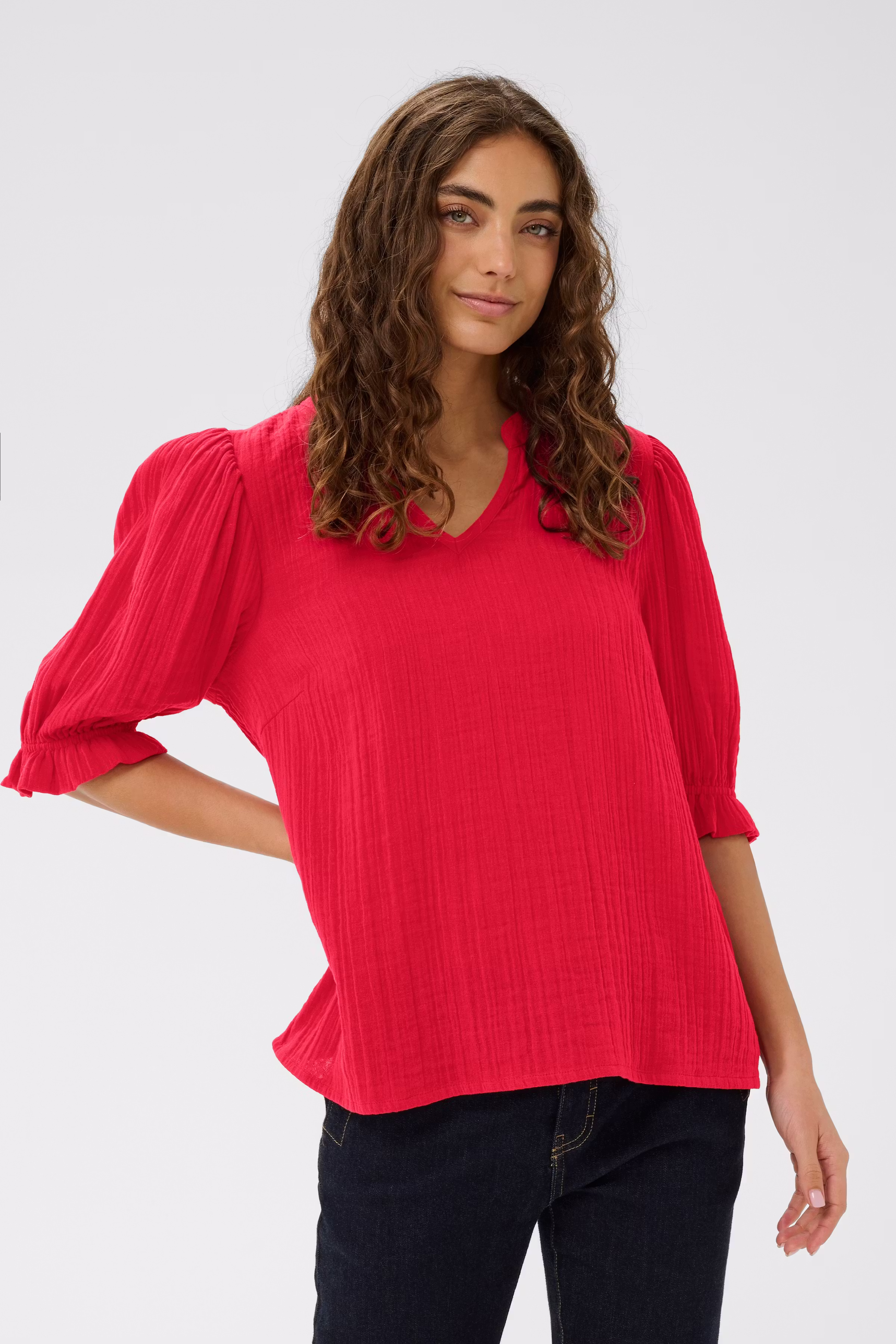 CUtala Bluse LOOKBOOK FRONT 50113071-191763