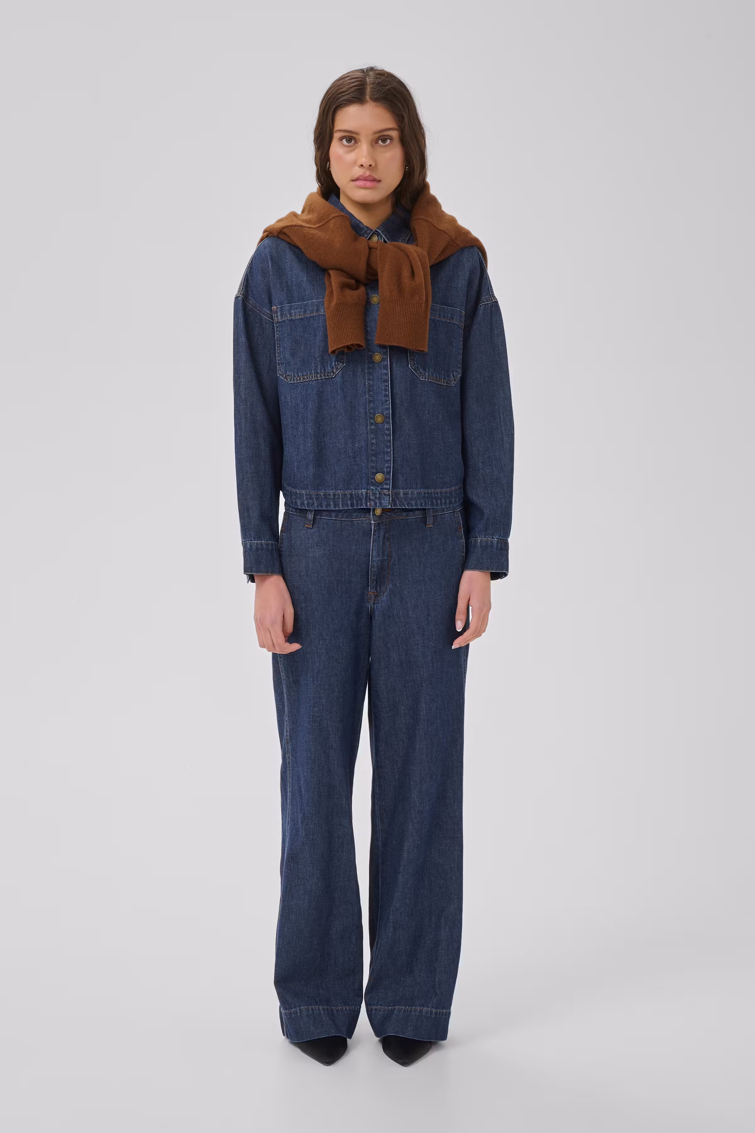 MWSolia Jeanshemd LOOKBOOK FRONT 10705640-100061