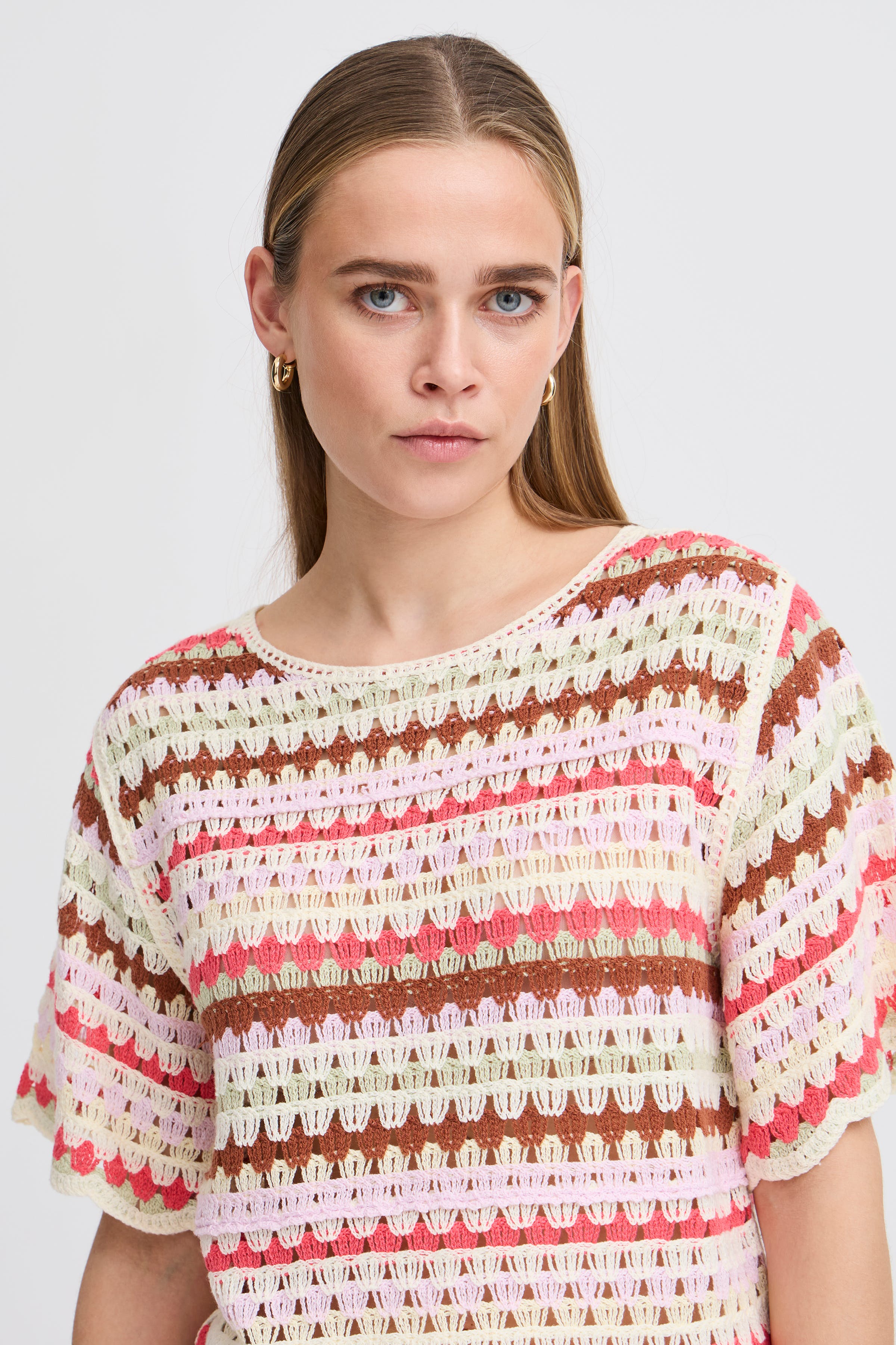 IHBANDIE Kortermet bluse LOOKBOOK DETAIL 20122941-200681