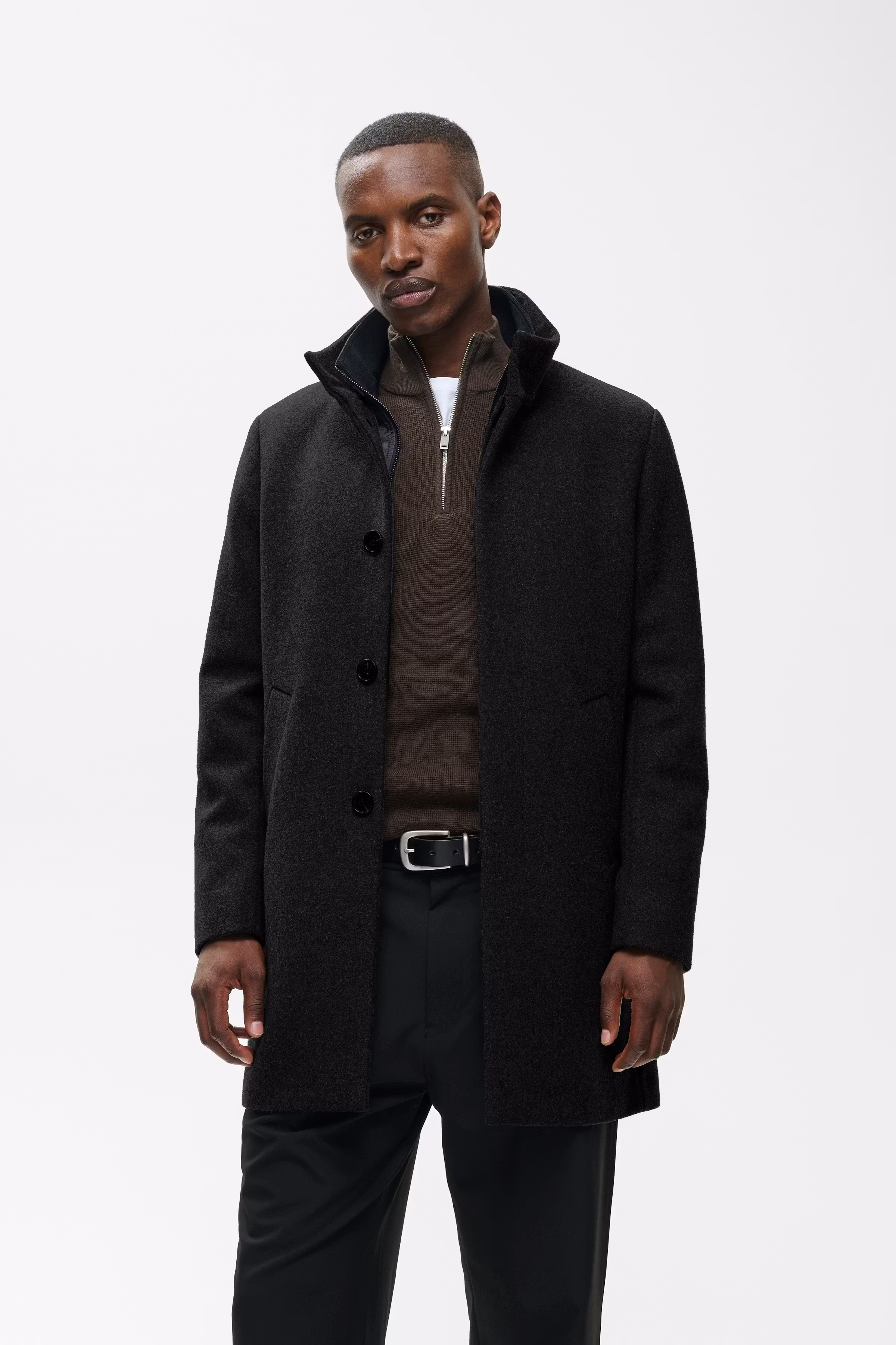 Harvey Wool Coat LOOKBOOK FRONT 30203845-300275