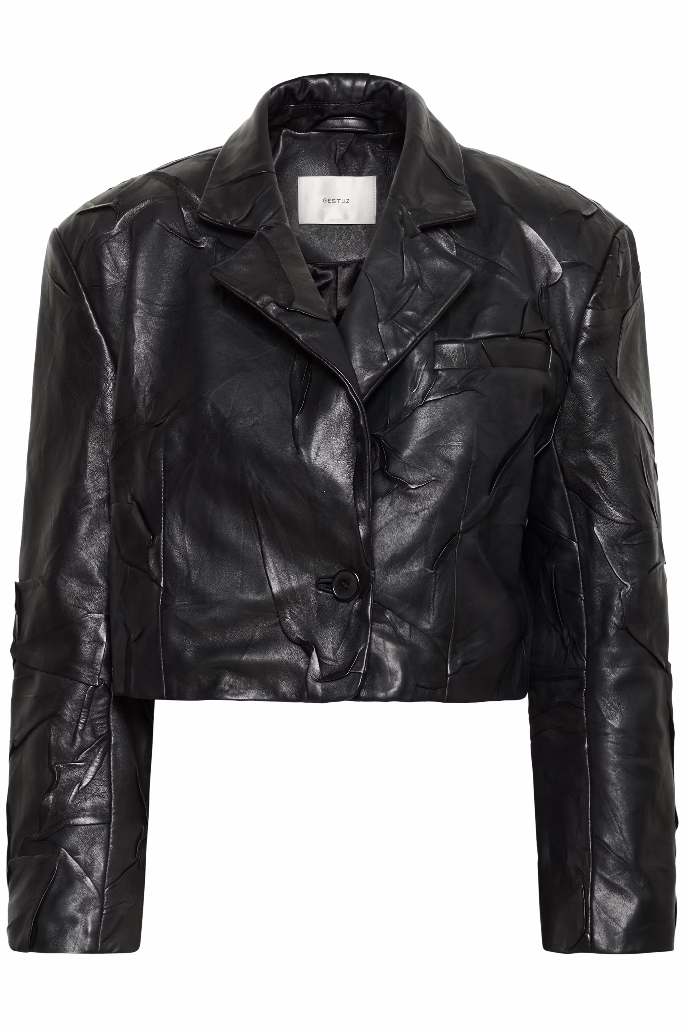 GZmadisan Leather blazer PACK FRONT 10910733-100017