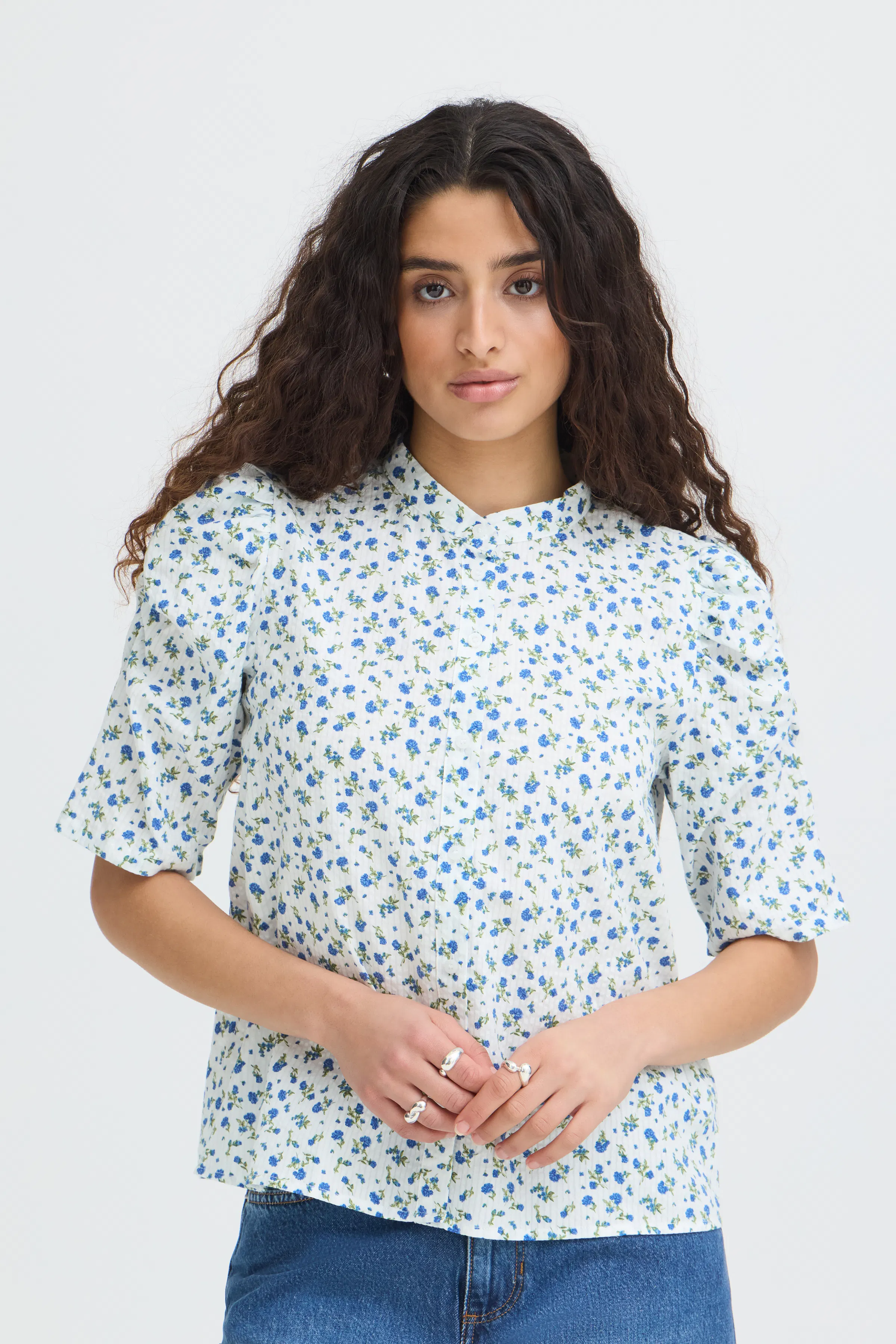 Kortermet skjorte LOOKBOOK FRONT 20123471-900005821