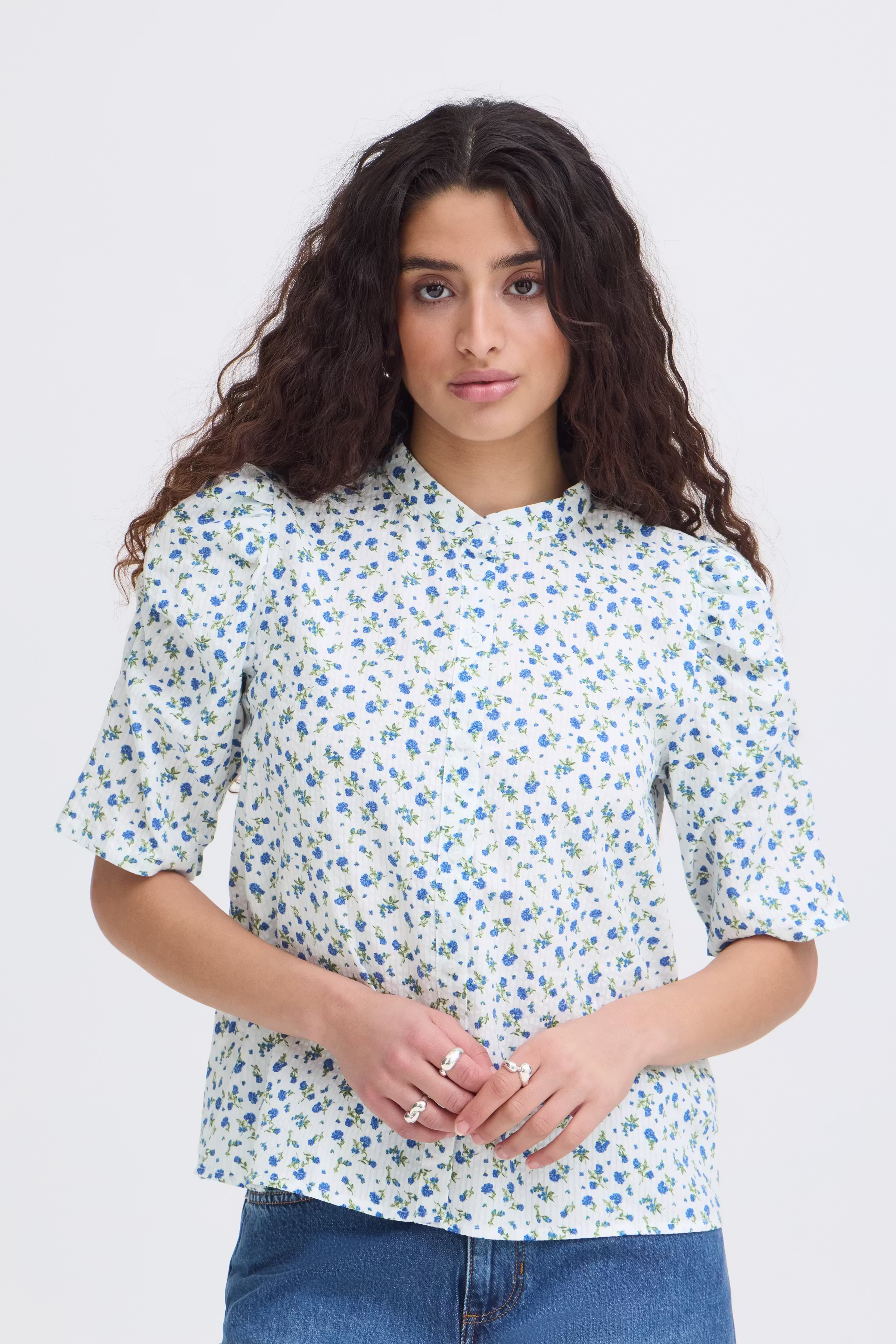Kortermet skjorte LOOKBOOK FRONT 20123471-900005821