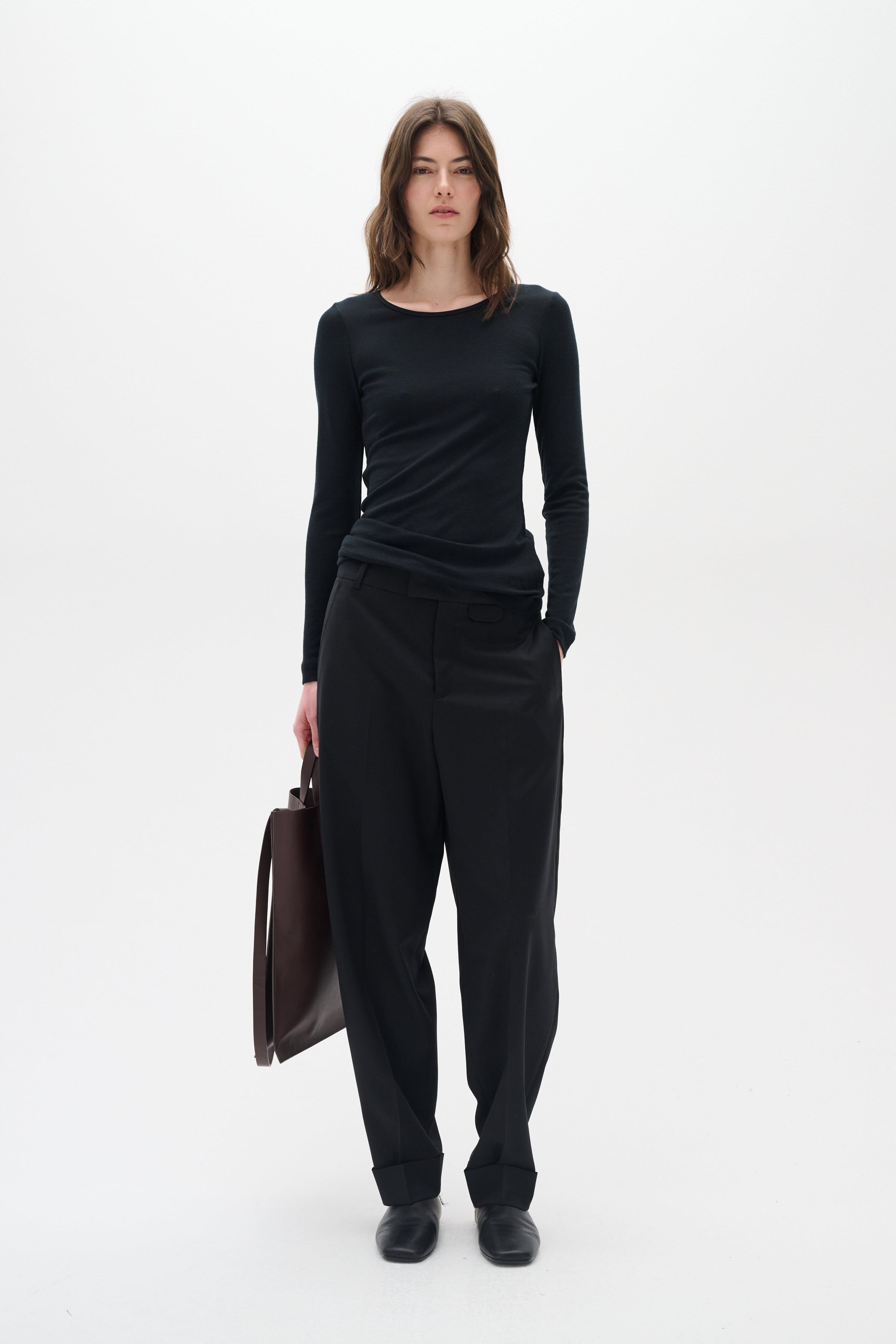 FangIW T-shirt långärmad LOOKBOOK FRONT 30106096-194008