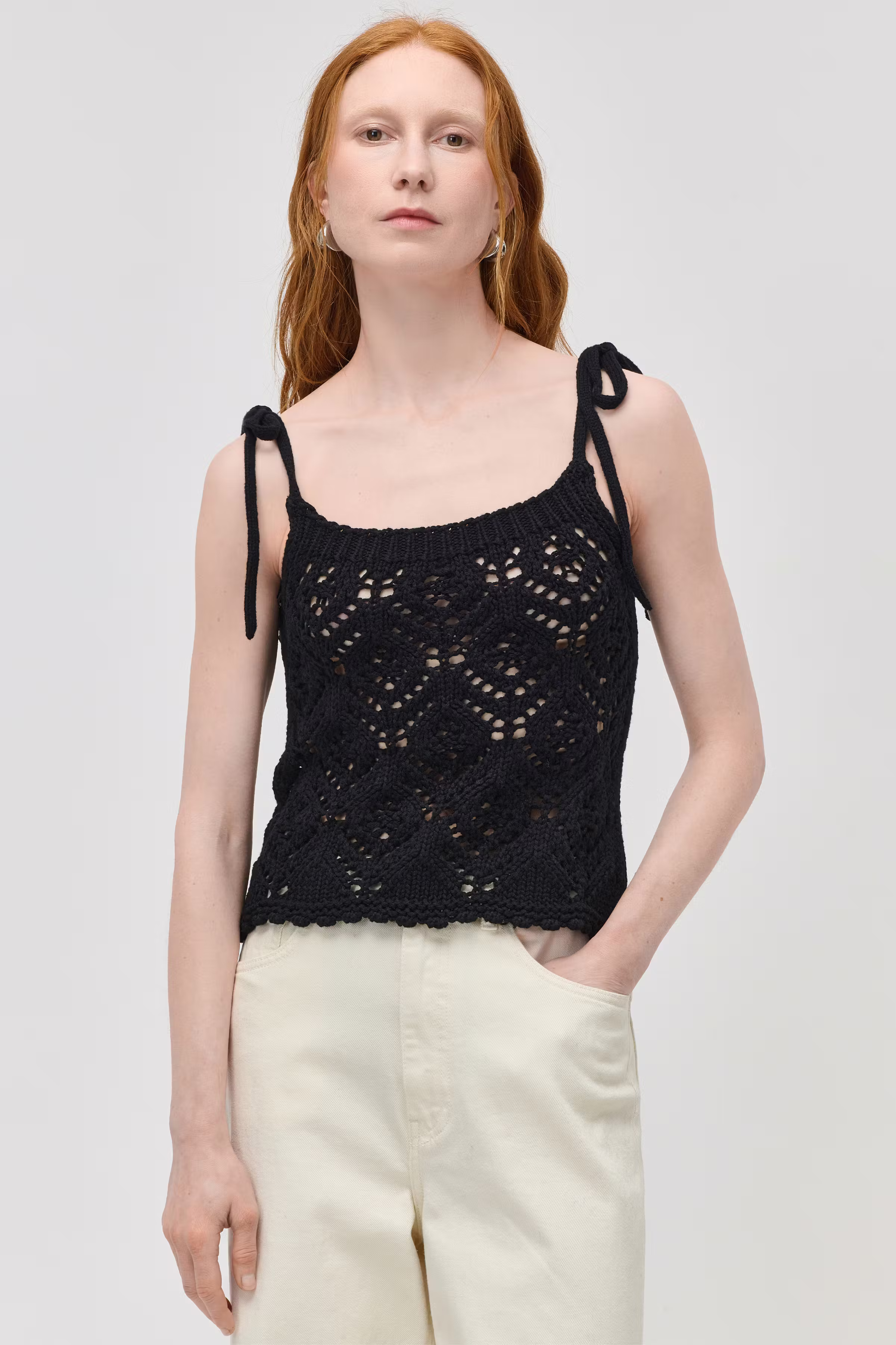 FELIPA Top LOOKBOOK FRONT 30600606-BK999