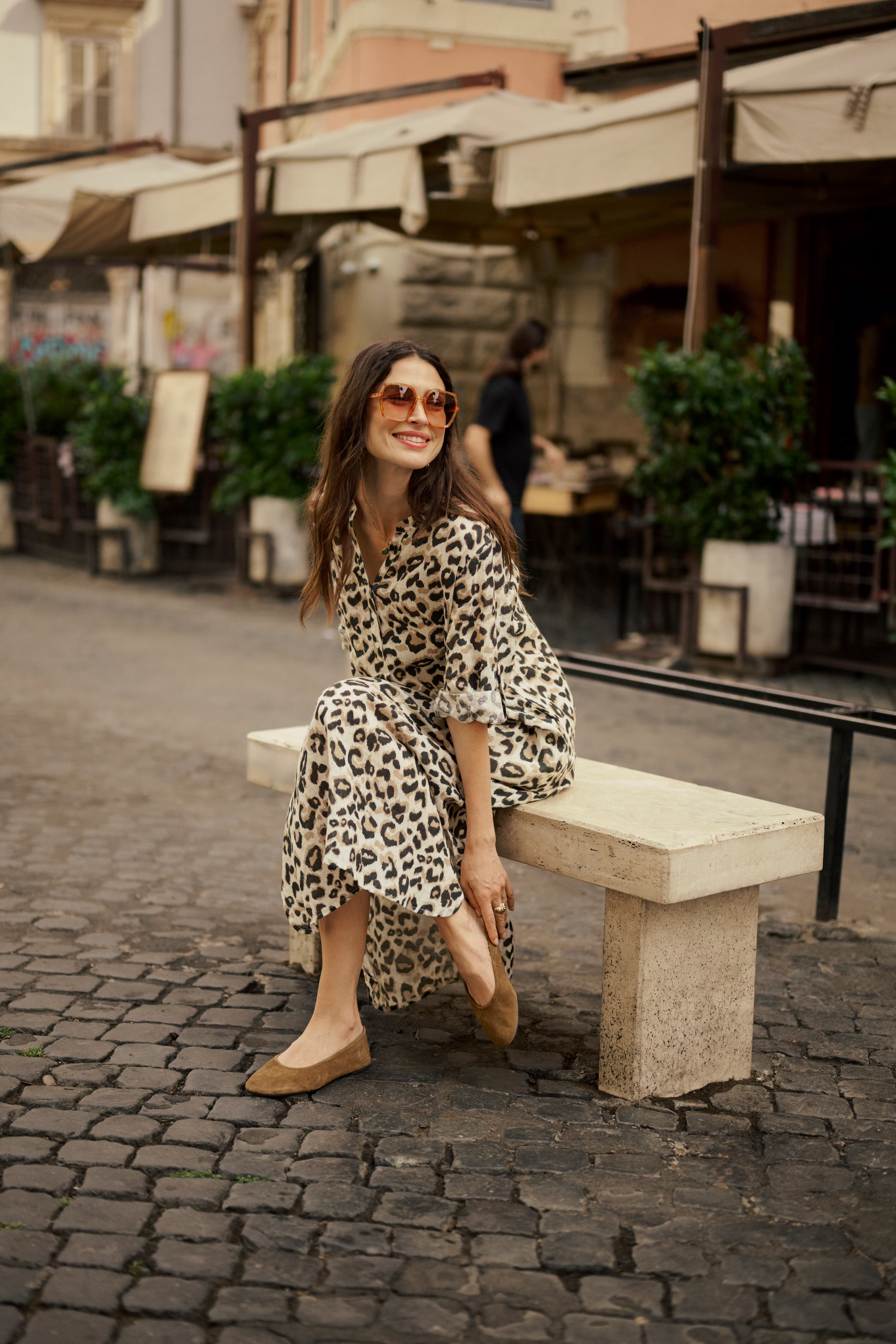 CRBellis Linen dress LOCATION NONE 10611577-107352