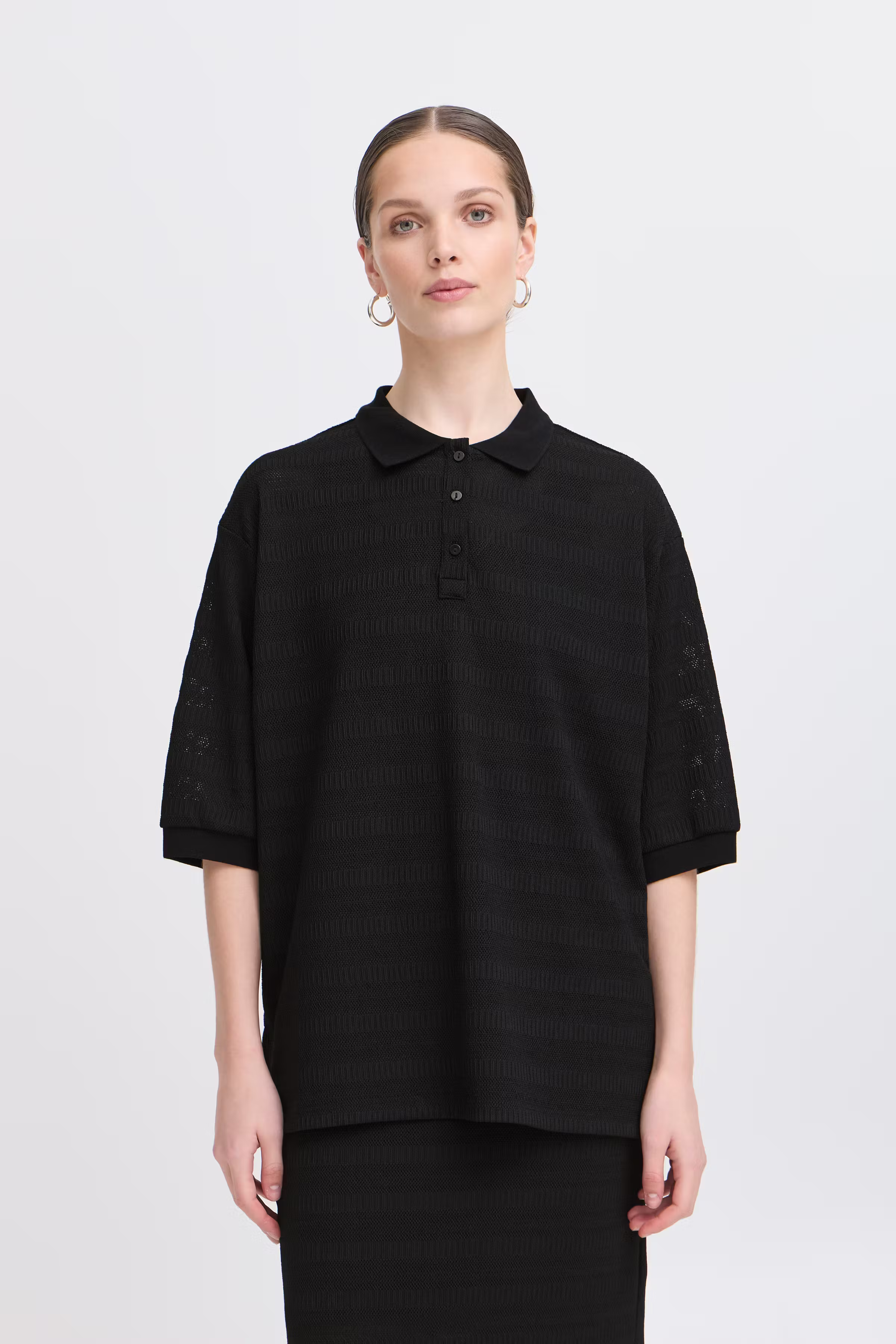 IXKNITTY Poloshirt LOOKBOOK FRONT 20123726-194008