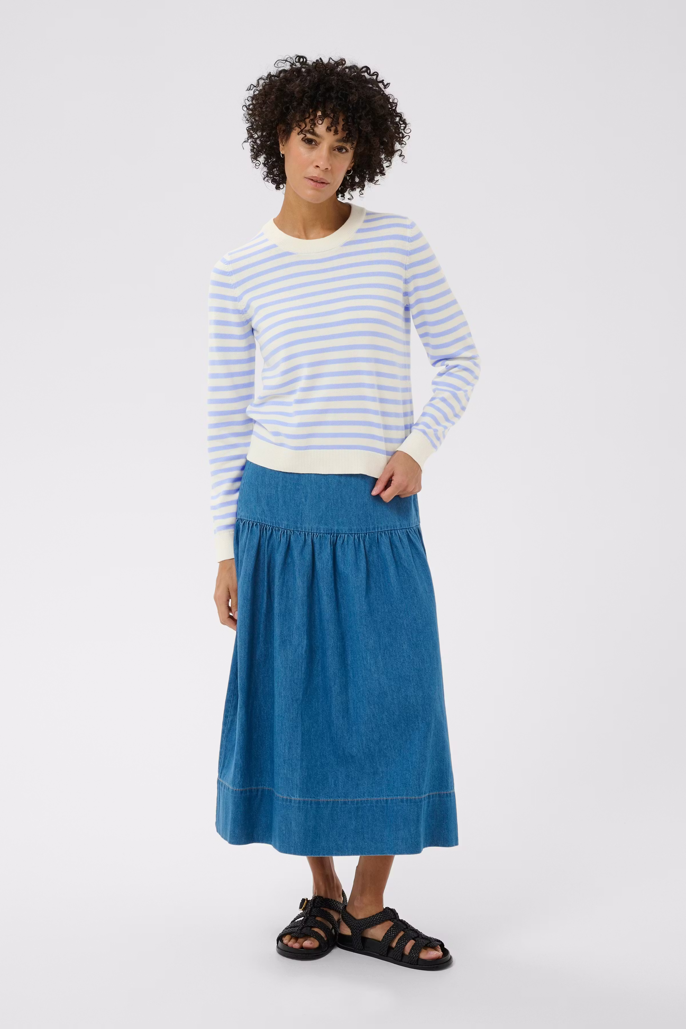 GertiaPW Pullover LOOKBOOK FRONT 30310604-305037