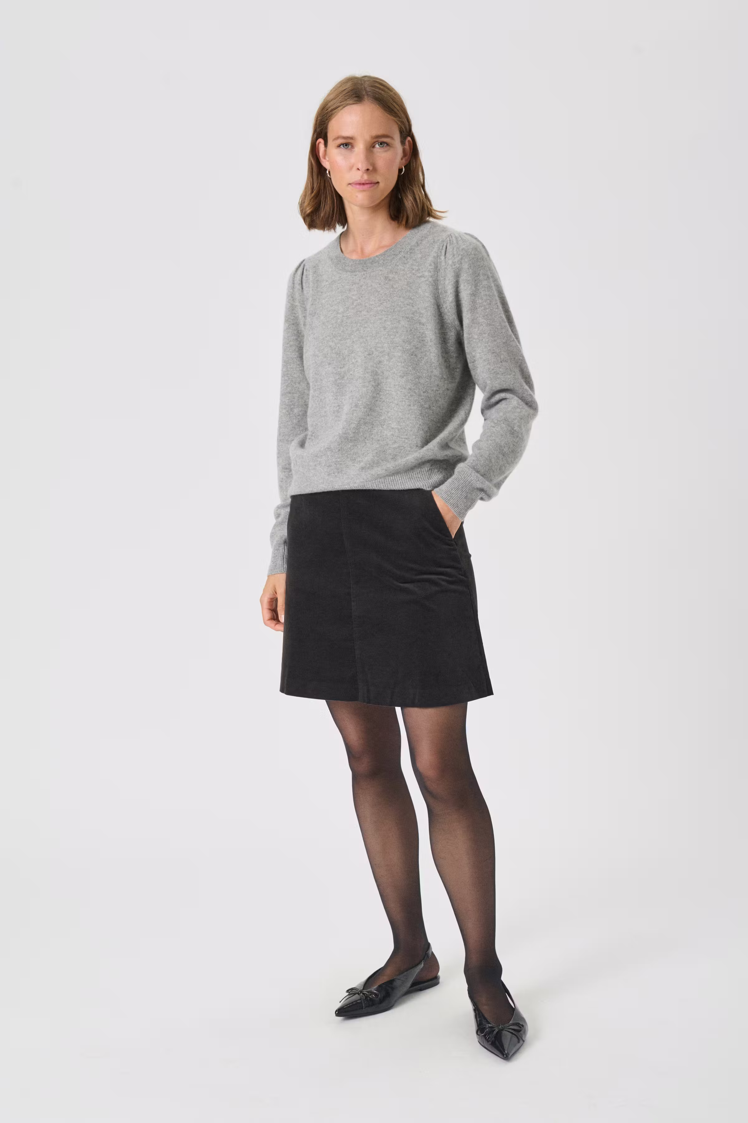 EvinaPW Cashmere sweater LOOKBOOK FRONT 30307337-1715001