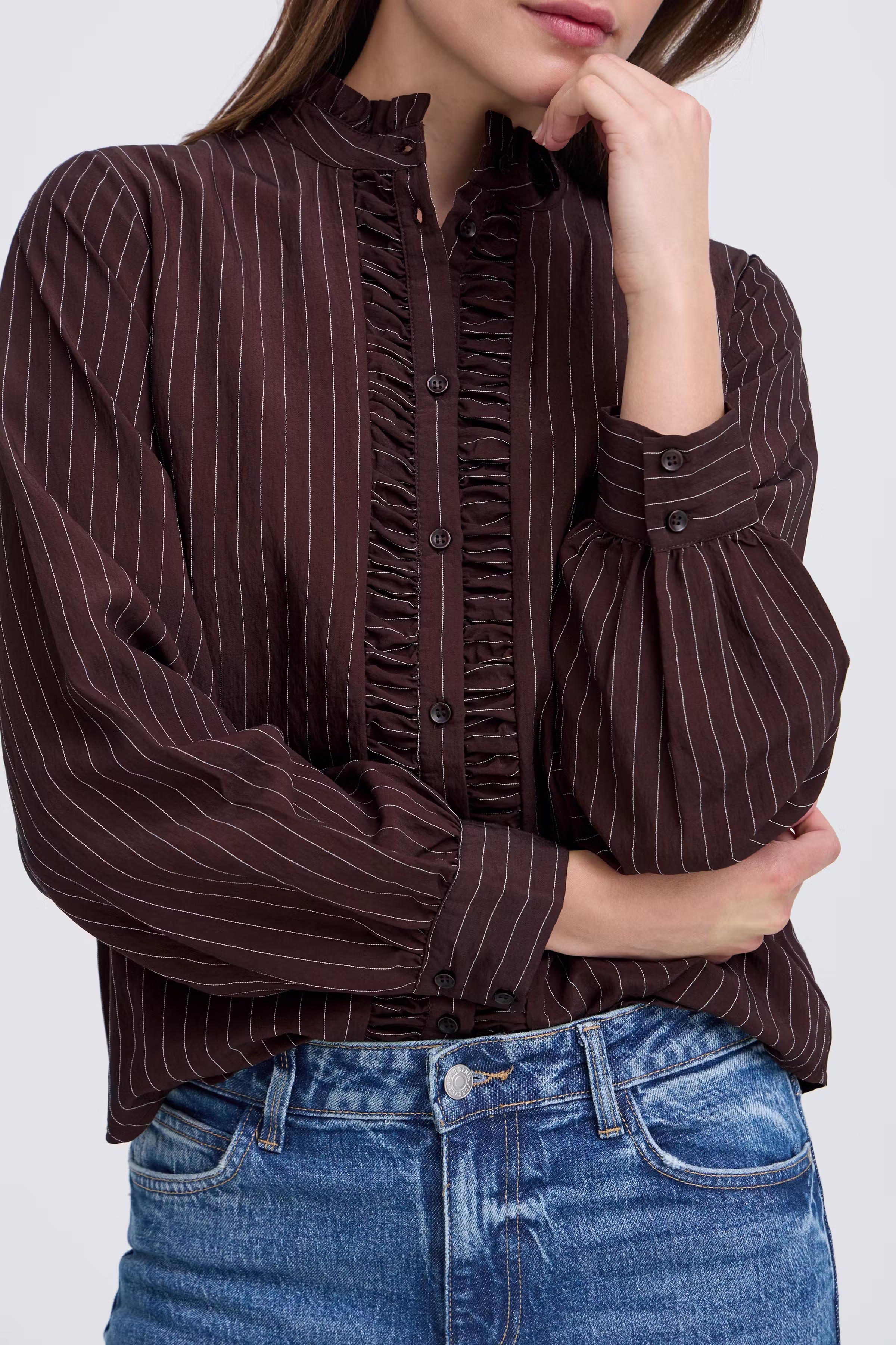 BYFLAVIE Skjorte LOOKBOOK DETAIL 20819141-191016