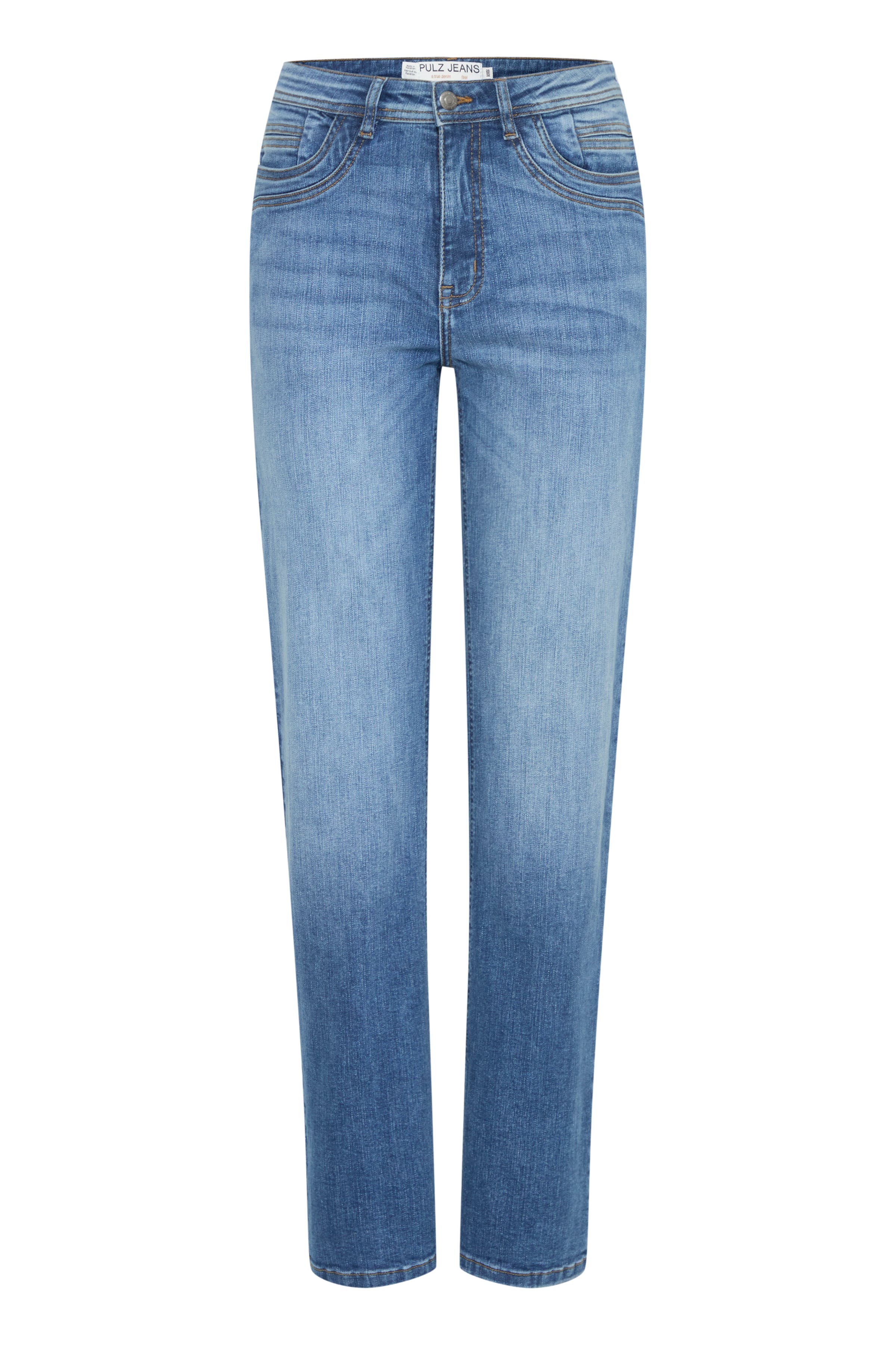 PZKATJA HW Jeans Straight Leg PACK FRONT 50208637-200005