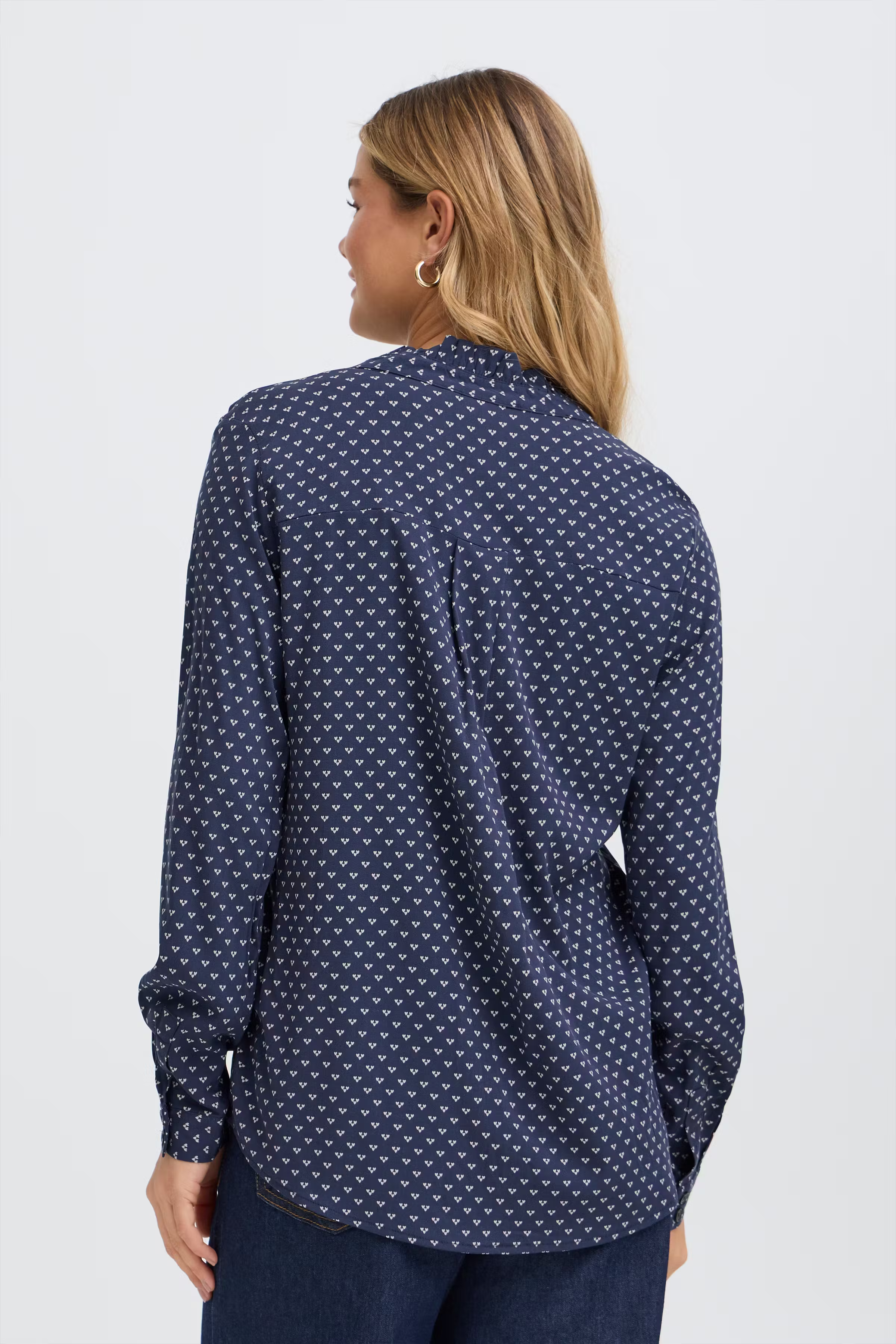 FRJUSTINE Skjorte LOOKBOOK BACK 20617410-900004491