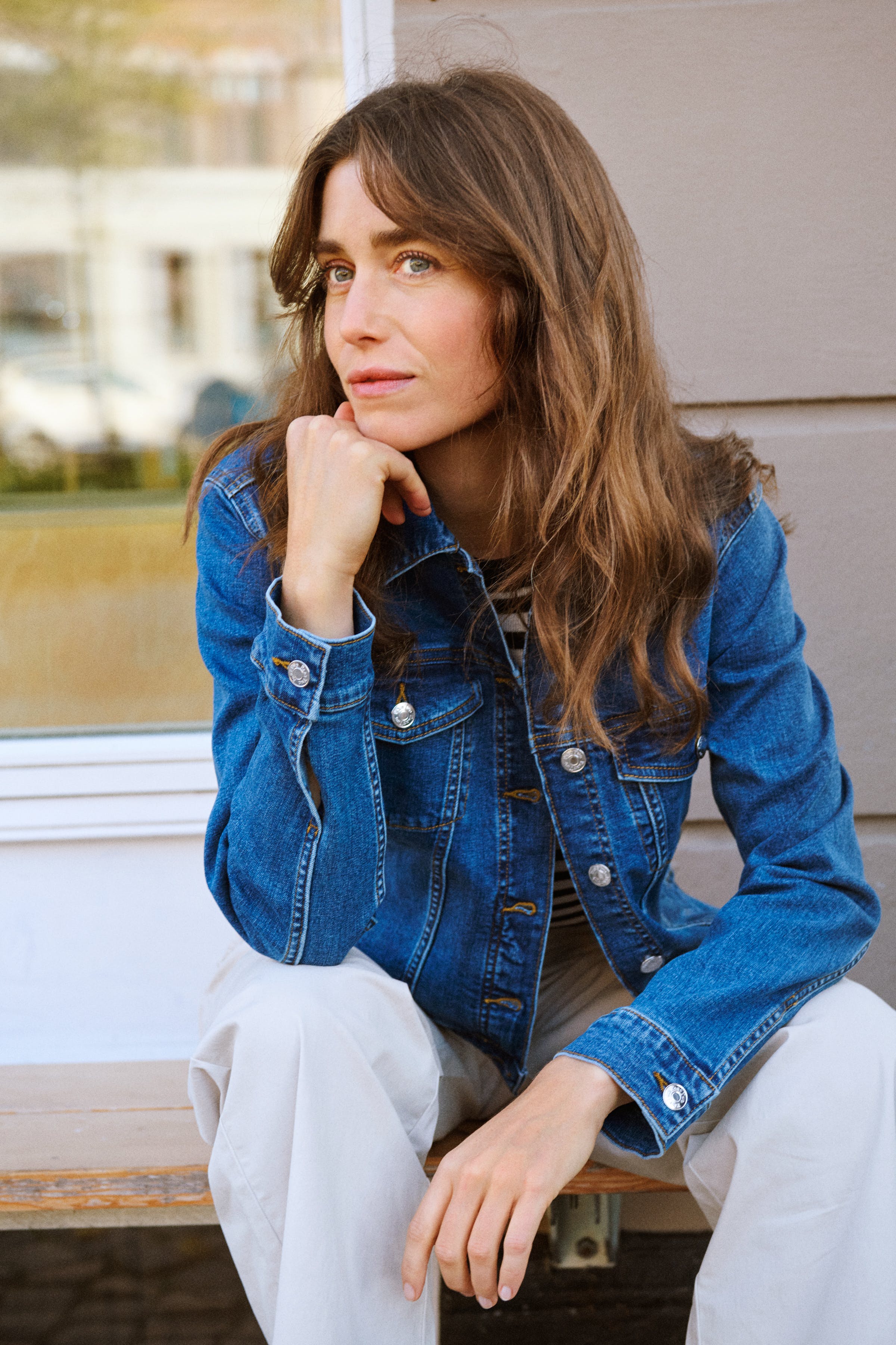 NicholiaPW Denimjakke LOCATION NONE 30309883-300157