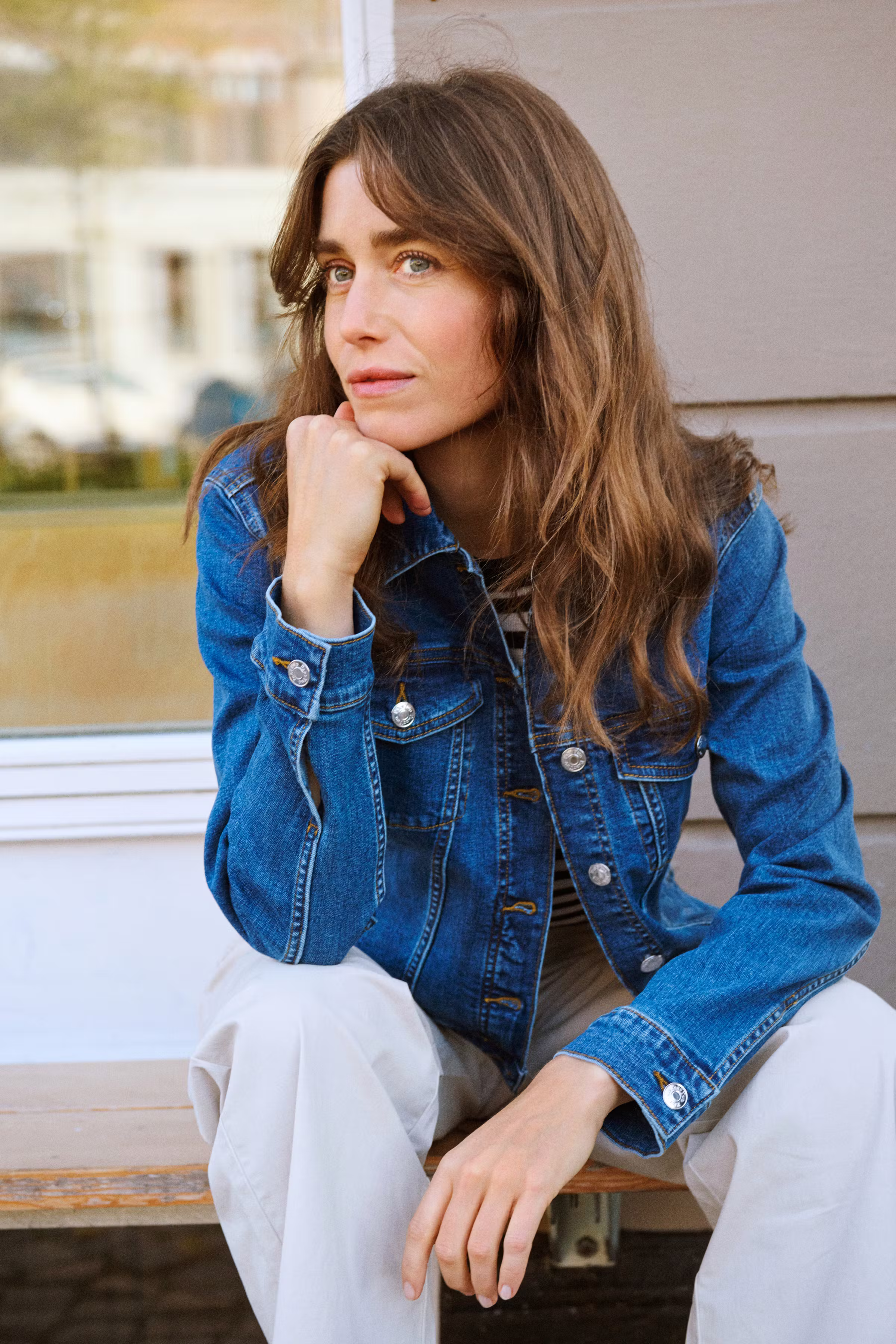 NicholiaPW Denim Jacket  LOCATION NONE 30309883-300157