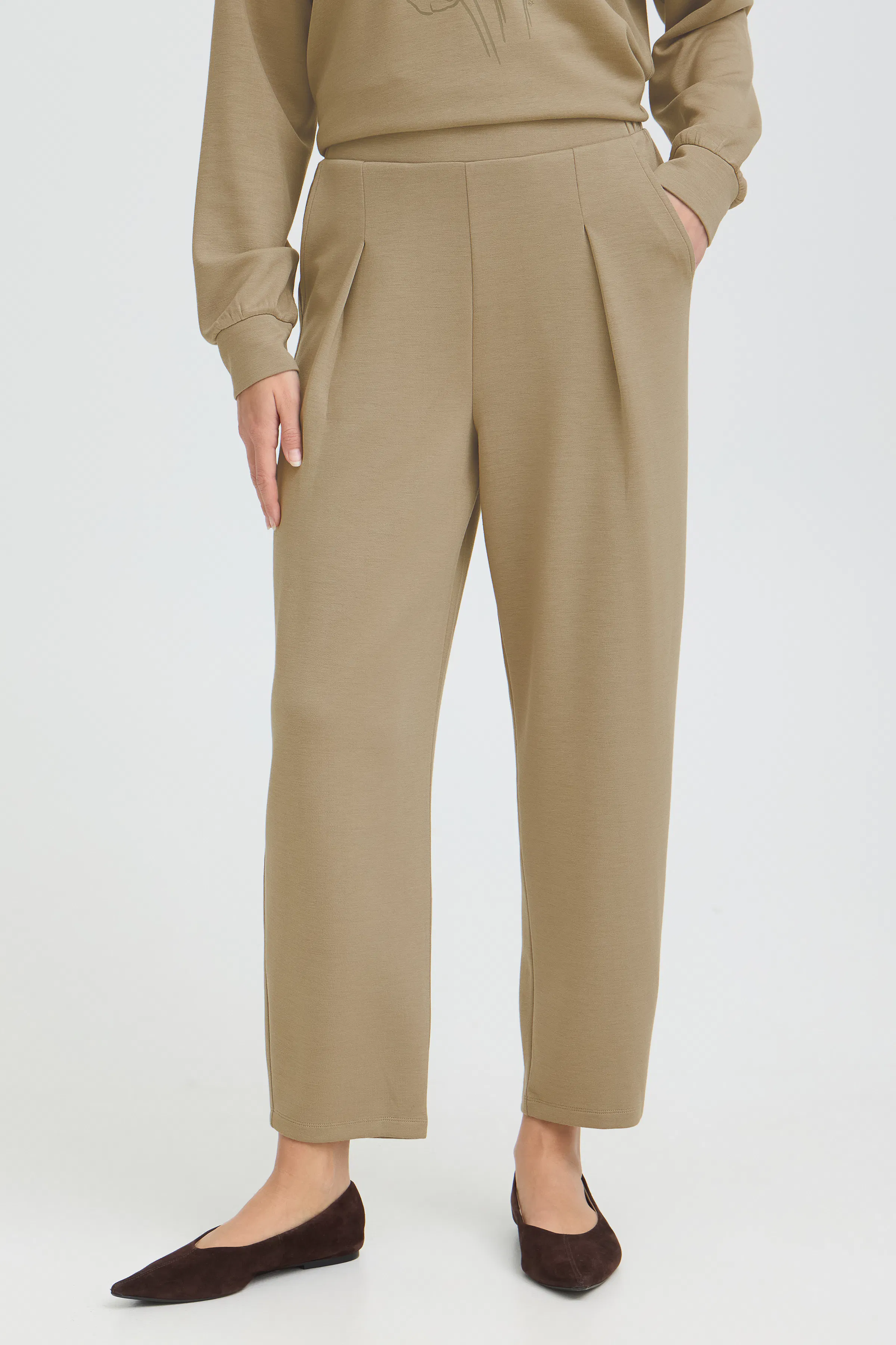 FRAURORA Bukser LOOKBOOK FRONT 20618034-170619