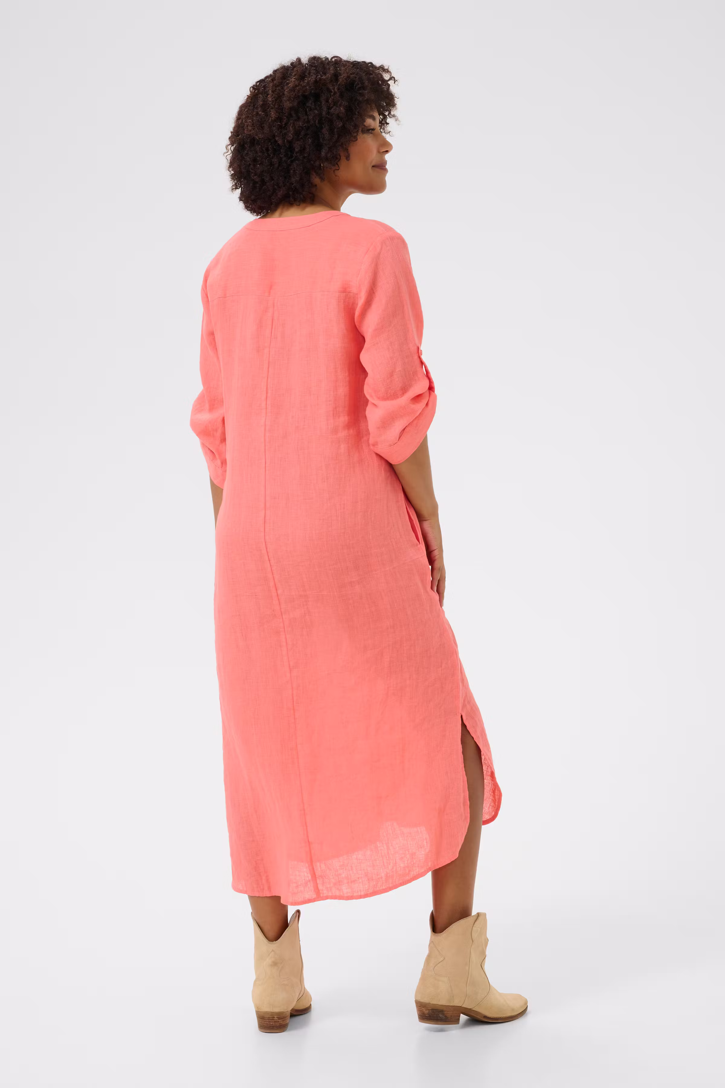CRBellis Robe en Lin LOOKBOOK BACK 10611577-171643