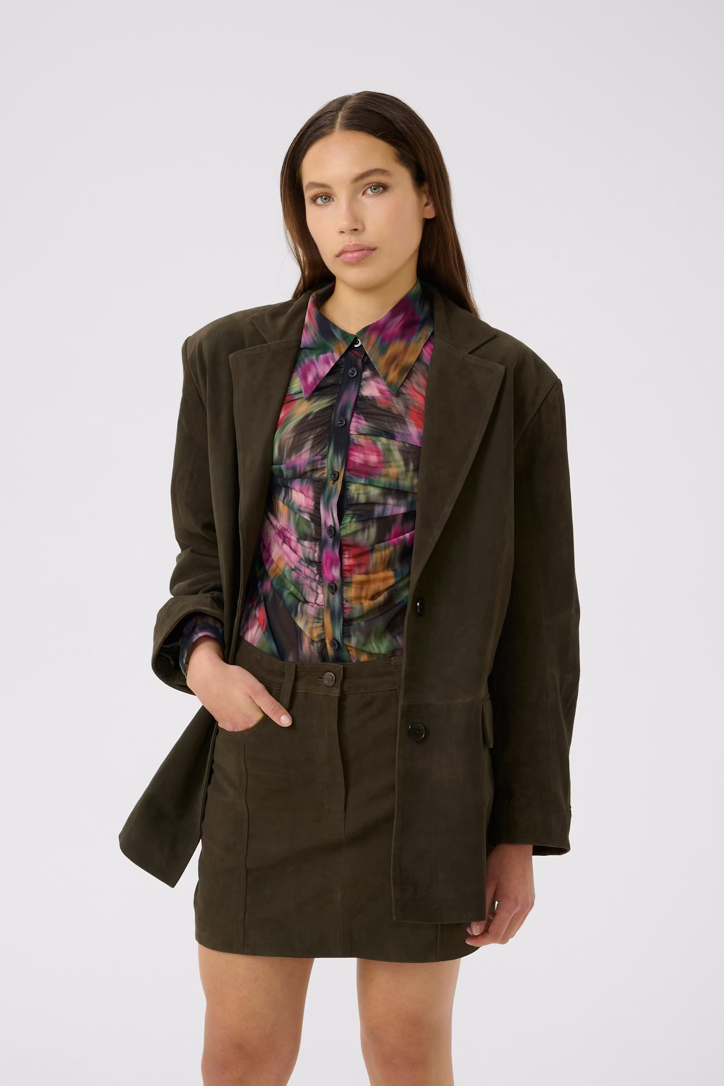 GZesme Wildlederblazer LOOKBOOK FRONT 10910552-108724