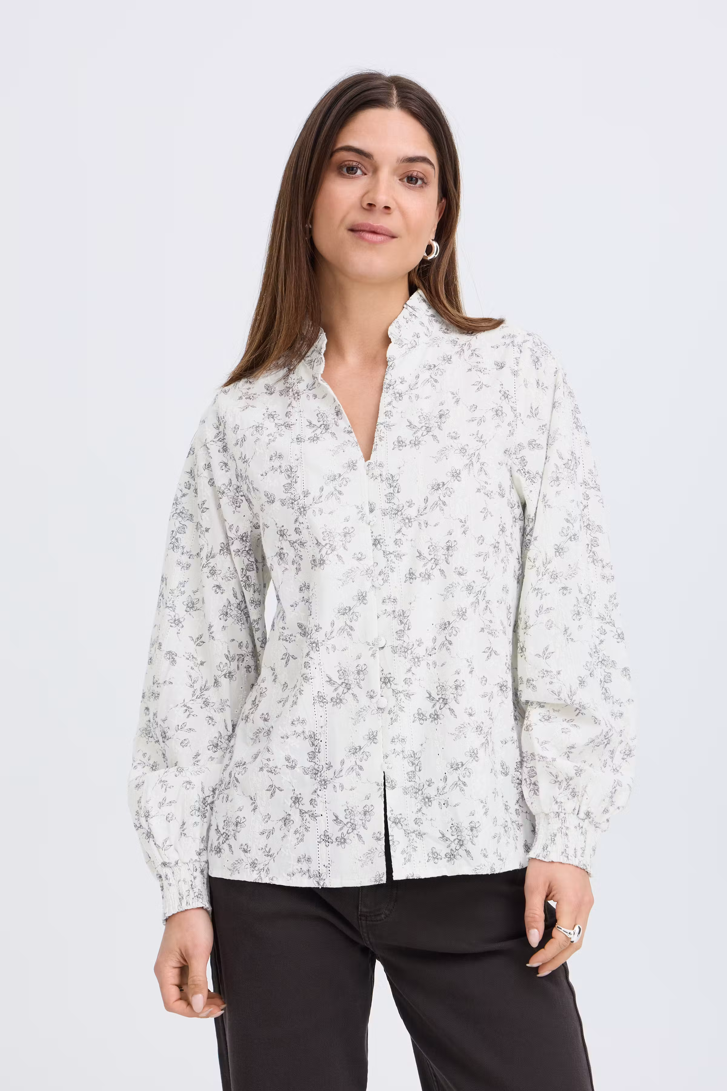 PZDEBORAH Bluse LOOKBOOK FRONT 50210864-900014703