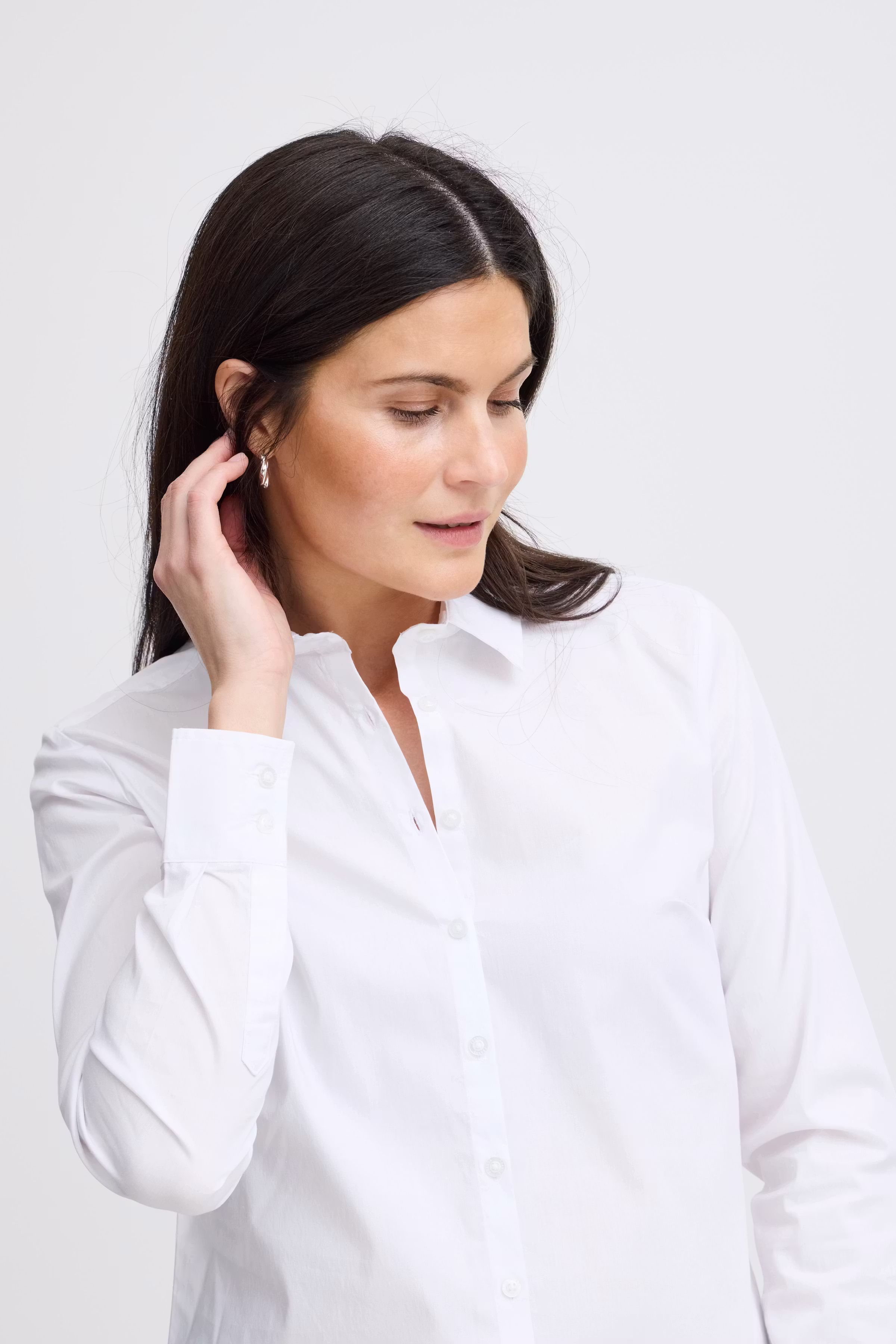 Langærmet skjorte LOOKBOOK DETAIL 20600181-60002