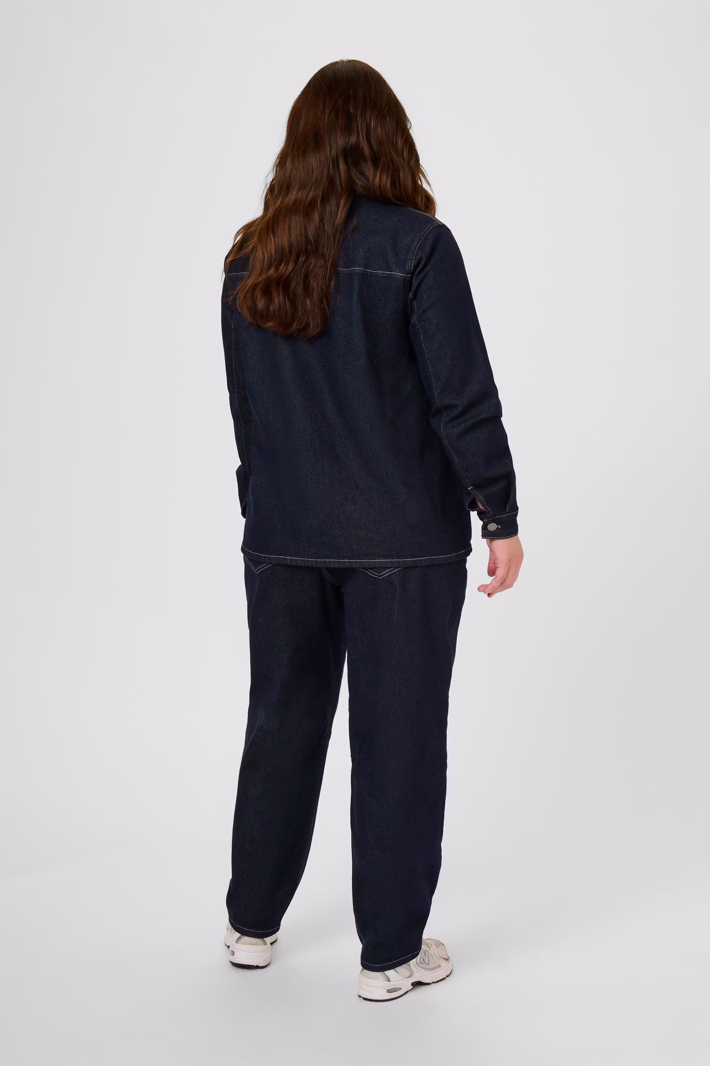 KCroria Denim Overhemd LOOKBOOK BACK 10584099-109243