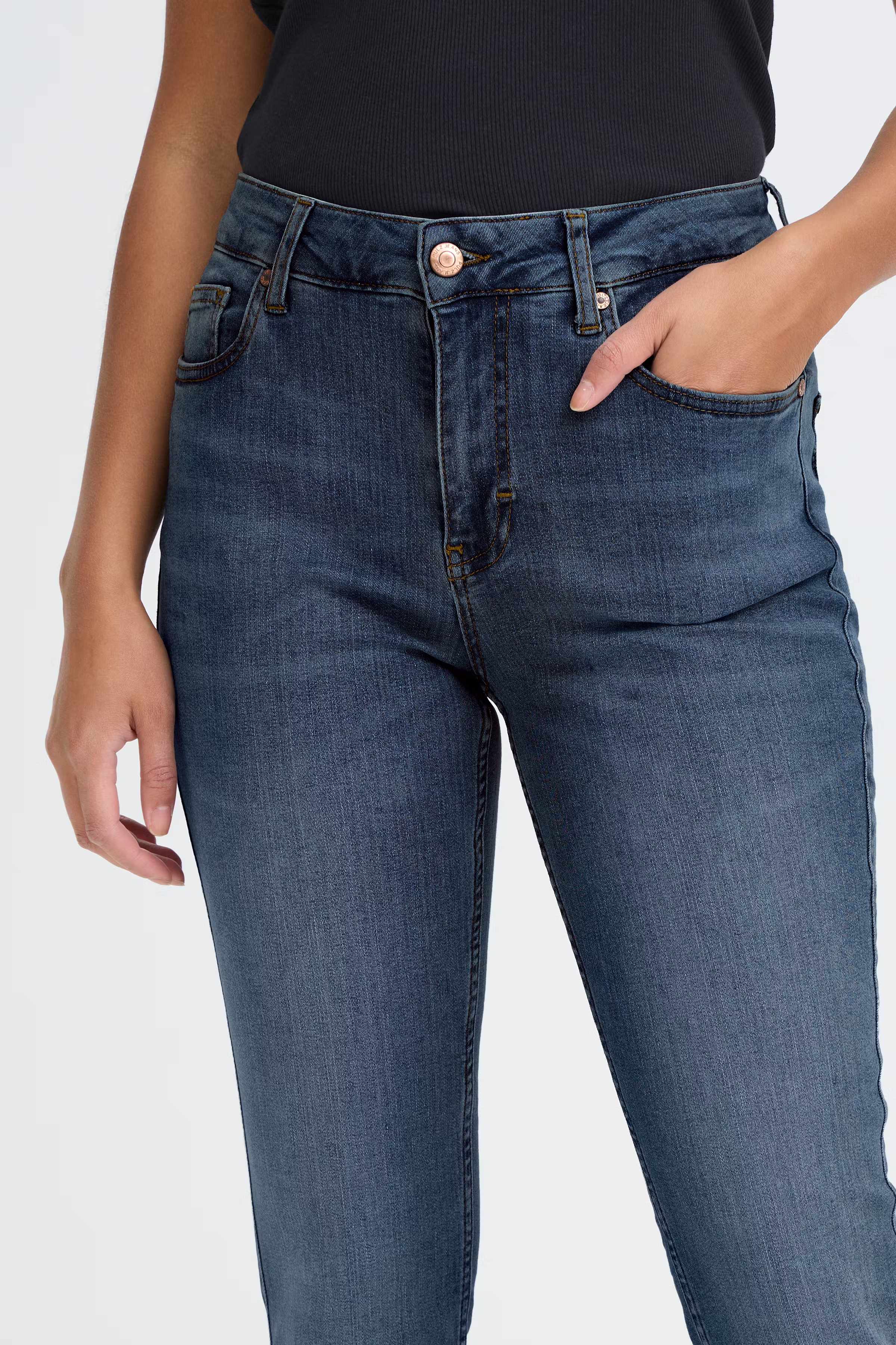 PZEMMELINA HW Jeans Skinny Leg LOOKBOOK DETAIL 50207163-200005