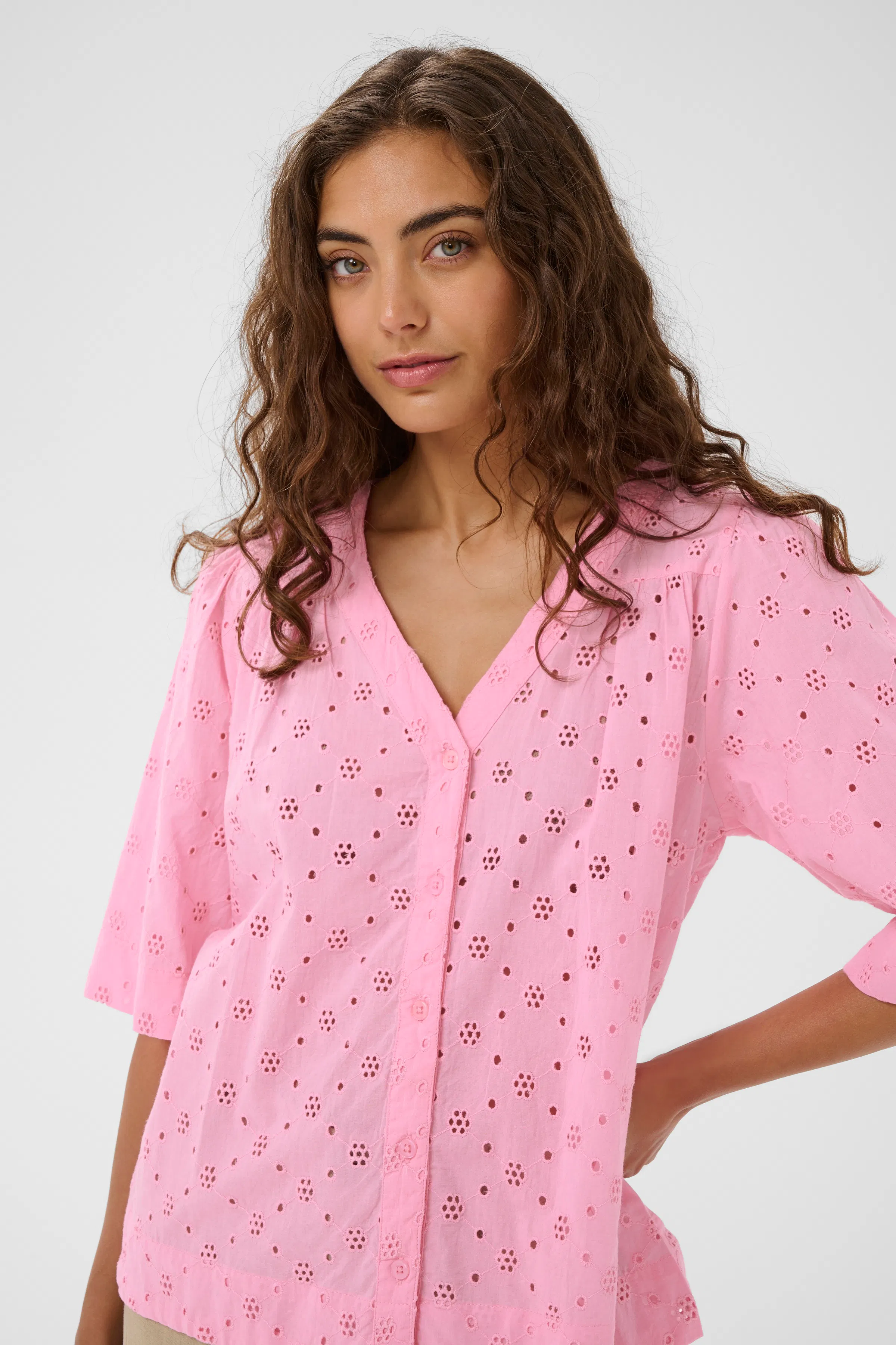 CUadelfine Blouse met borduurwerk LOOKBOOK DETAIL 50113255-152215