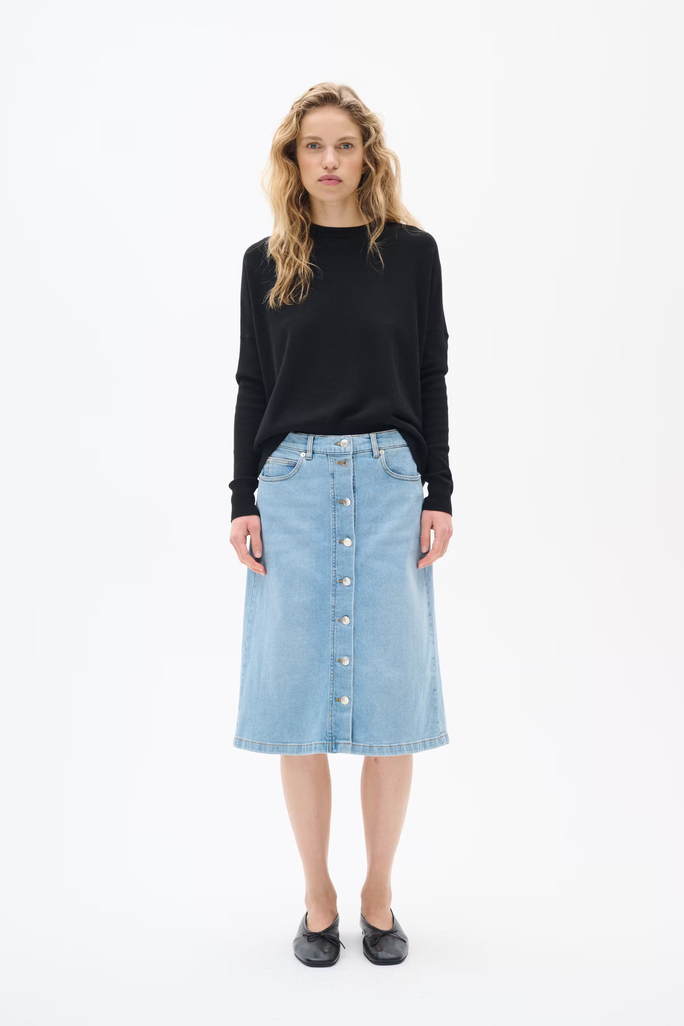 SindraIW Skirt LOOKBOOK FRONT 30110220-303499