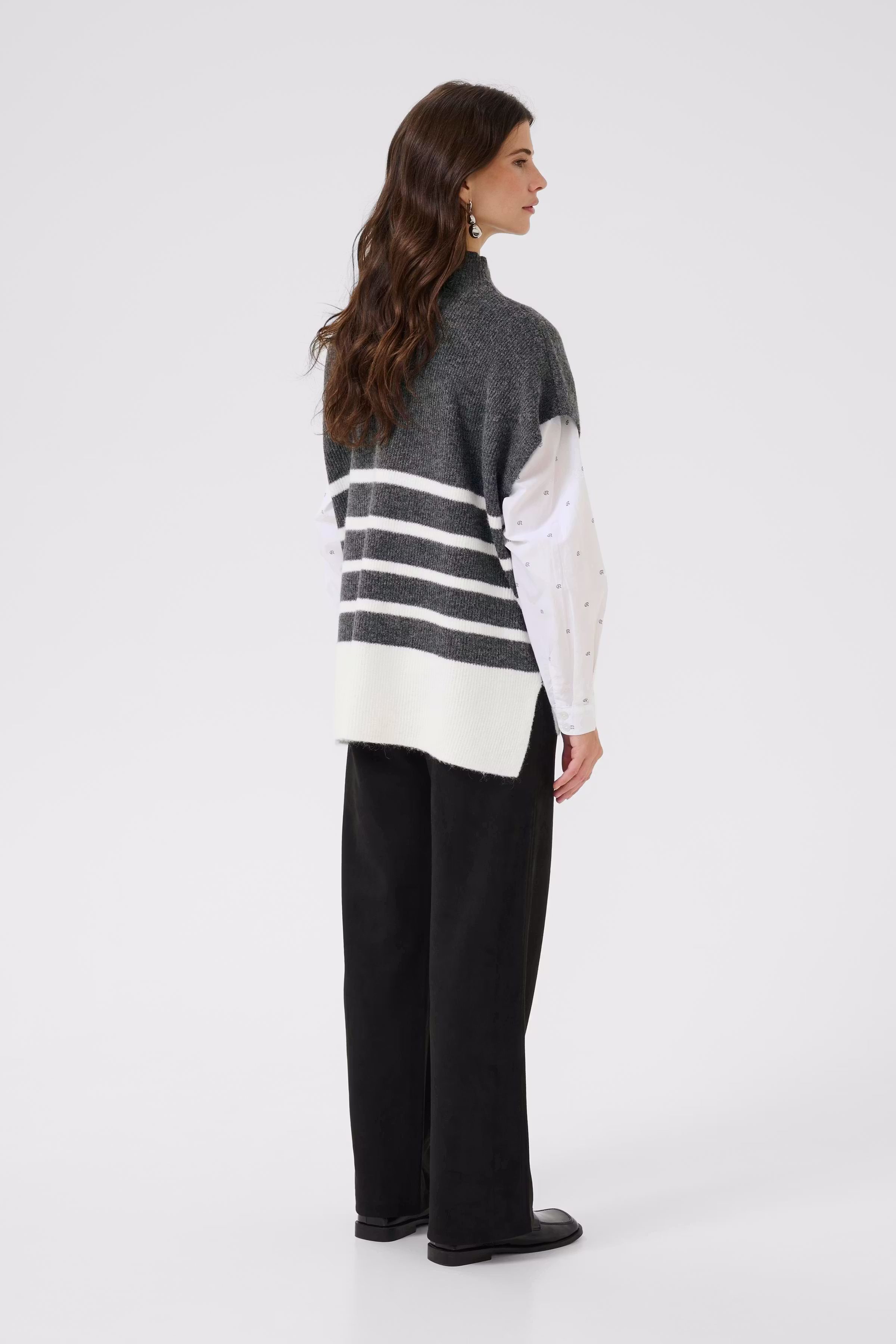 CRStari Strikket vest LOOKBOOK BACK 10613066-108667