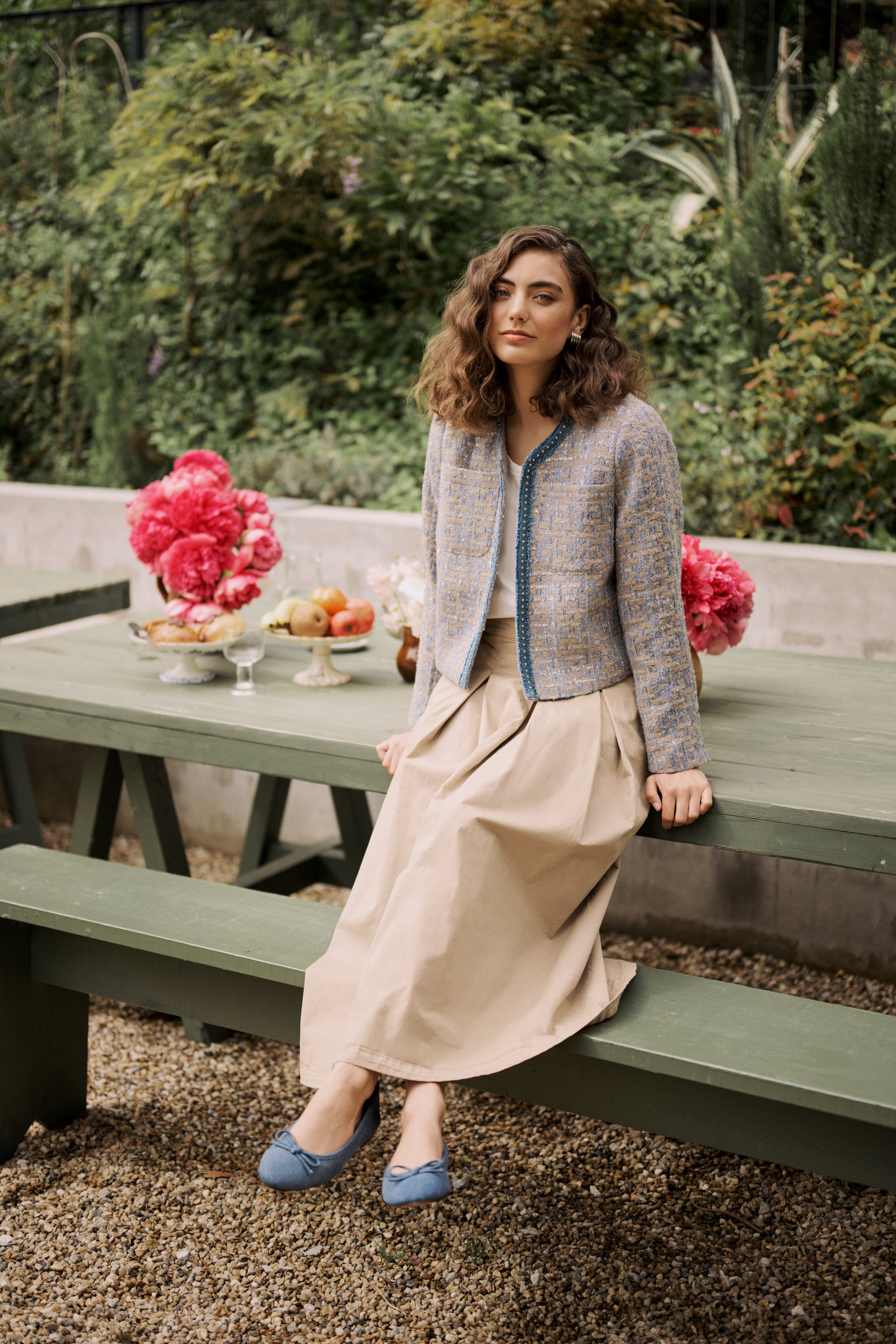 CUpana bouclé jakke LOCATION NONE 50112081-108000