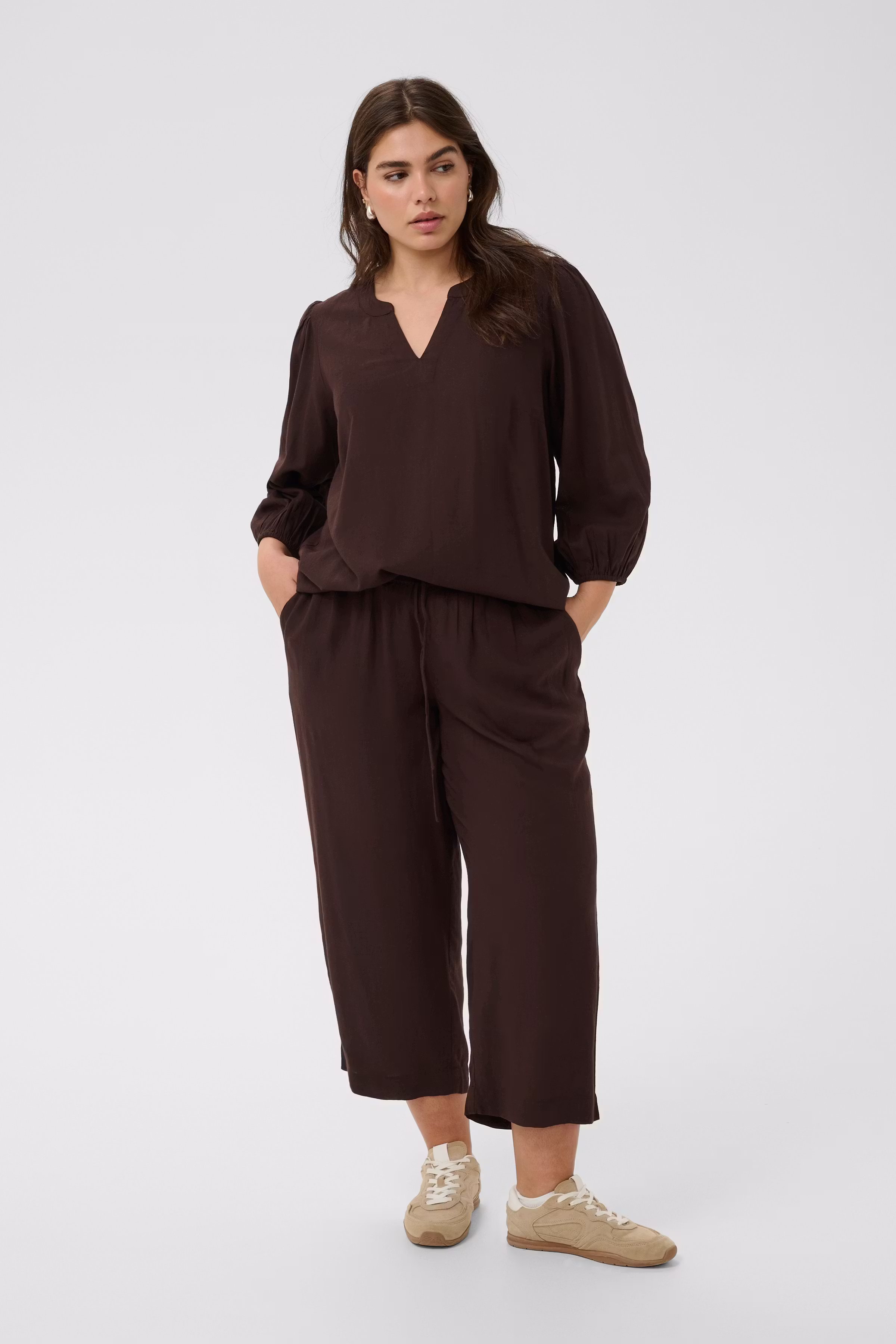 KCmille Leinen Bluse LOOKBOOK FRONT 10584079-191111